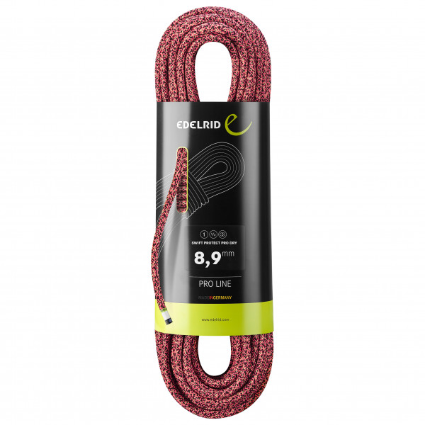 Edelrid - Swift Protect Pro Dry 8,9 - Einfachseil Gr 40 m bunt von Edelrid