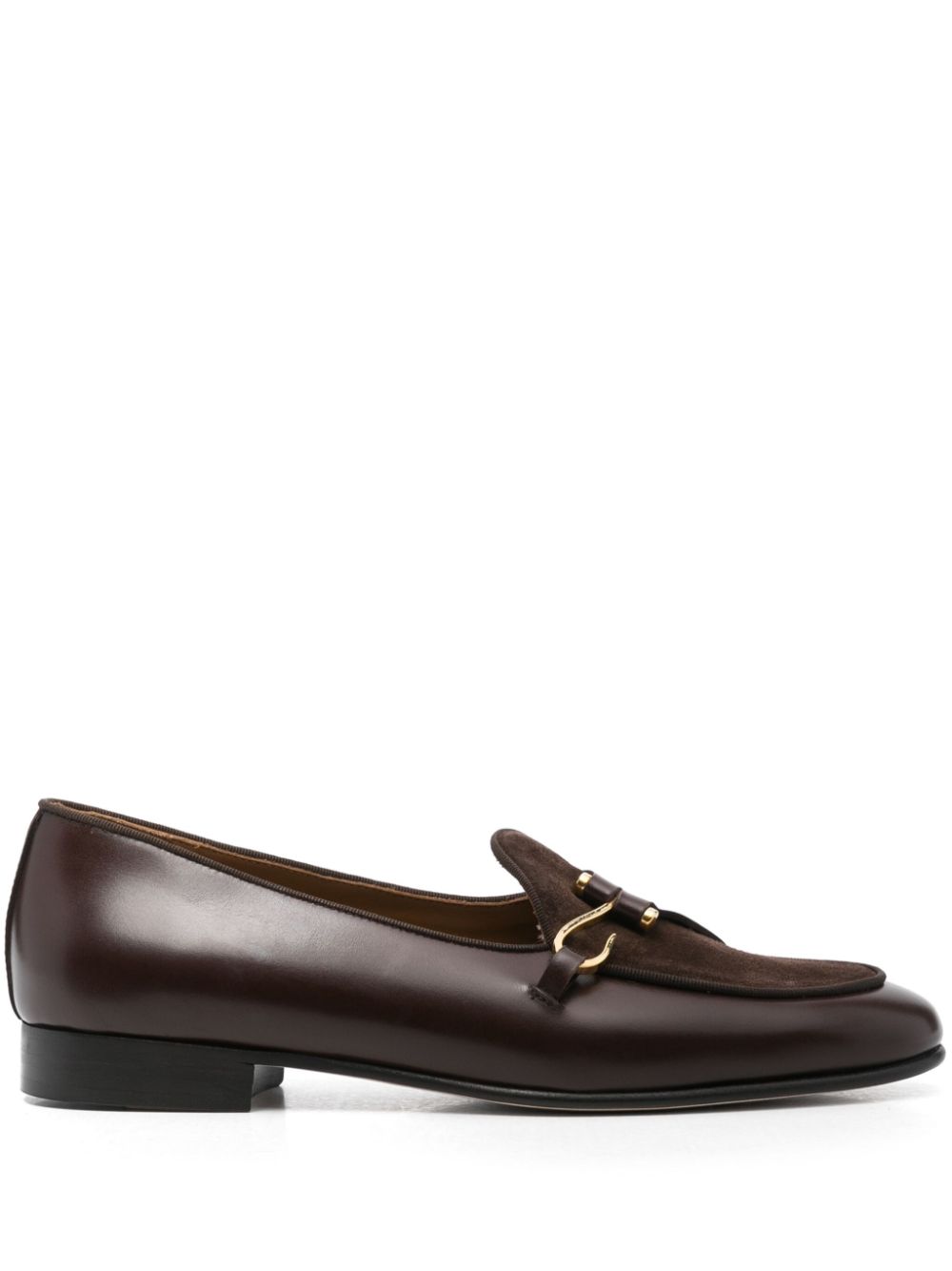 Edhen Milano hook-detailed loafers - Brown von Edhen Milano