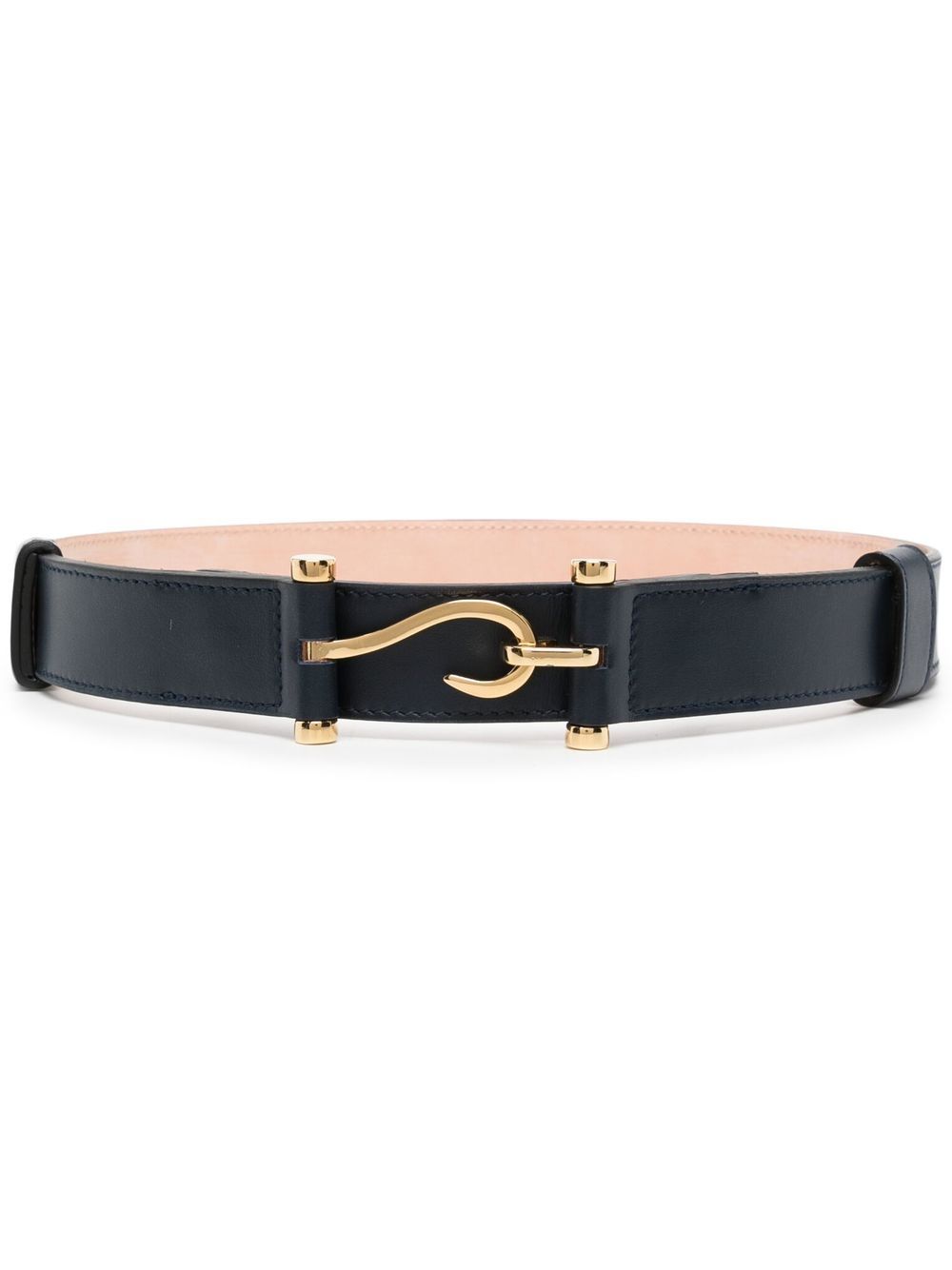 Edhen Milano hook-fastening detail belt - Black von Edhen Milano