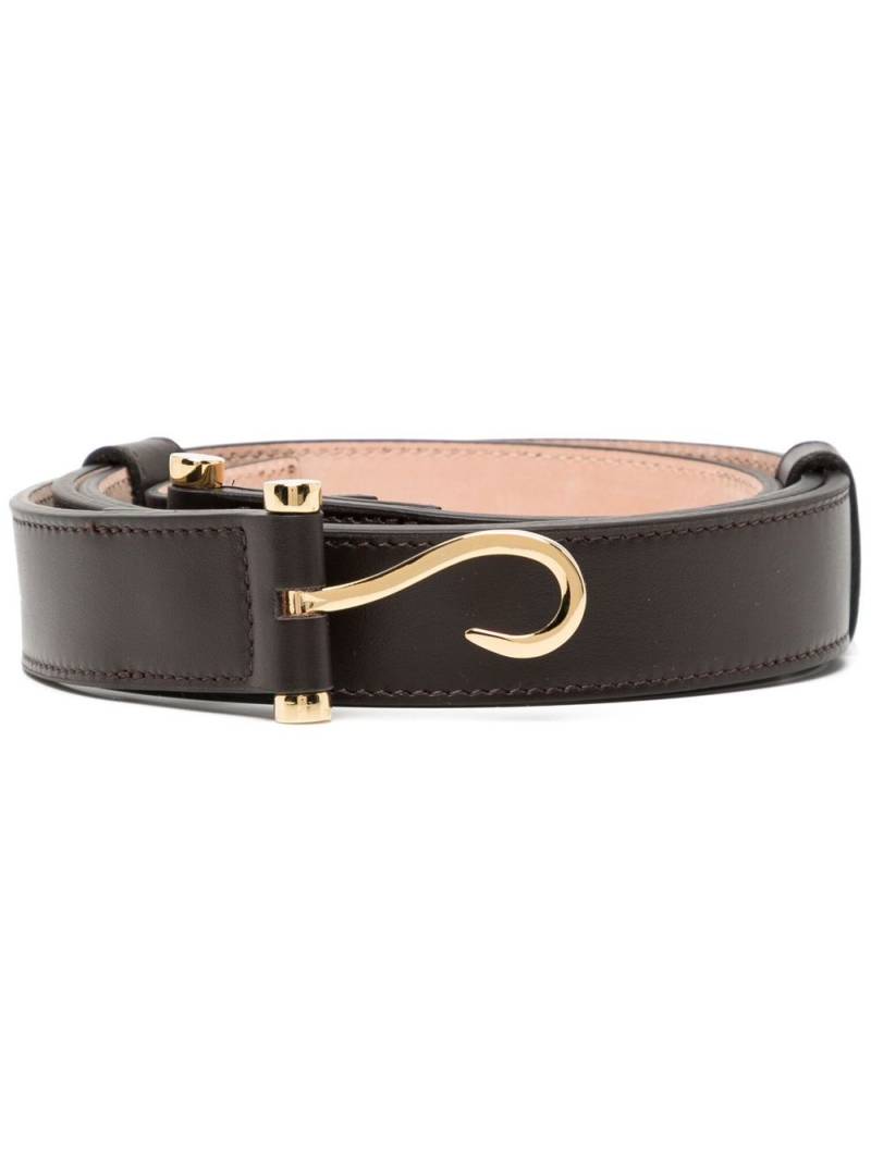 Edhen Milano hook-fastening detail belt - Brown von Edhen Milano