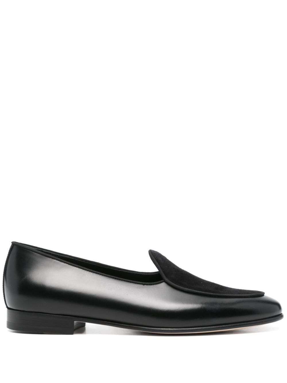 Edhen Milano leather loafers - Black von Edhen Milano