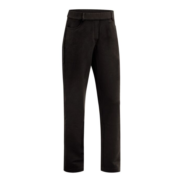 Casual Damen Hose mit Gurtschlaufen, schwarz, 38 von Edi Müller