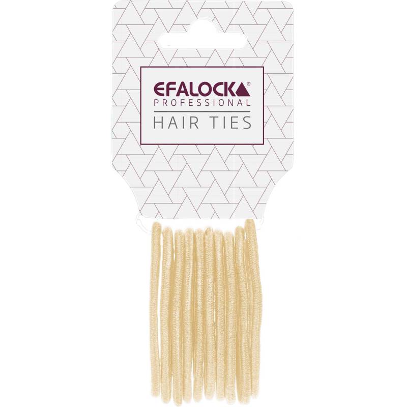 Efalock Haargummi blond 10Stk von Efalock