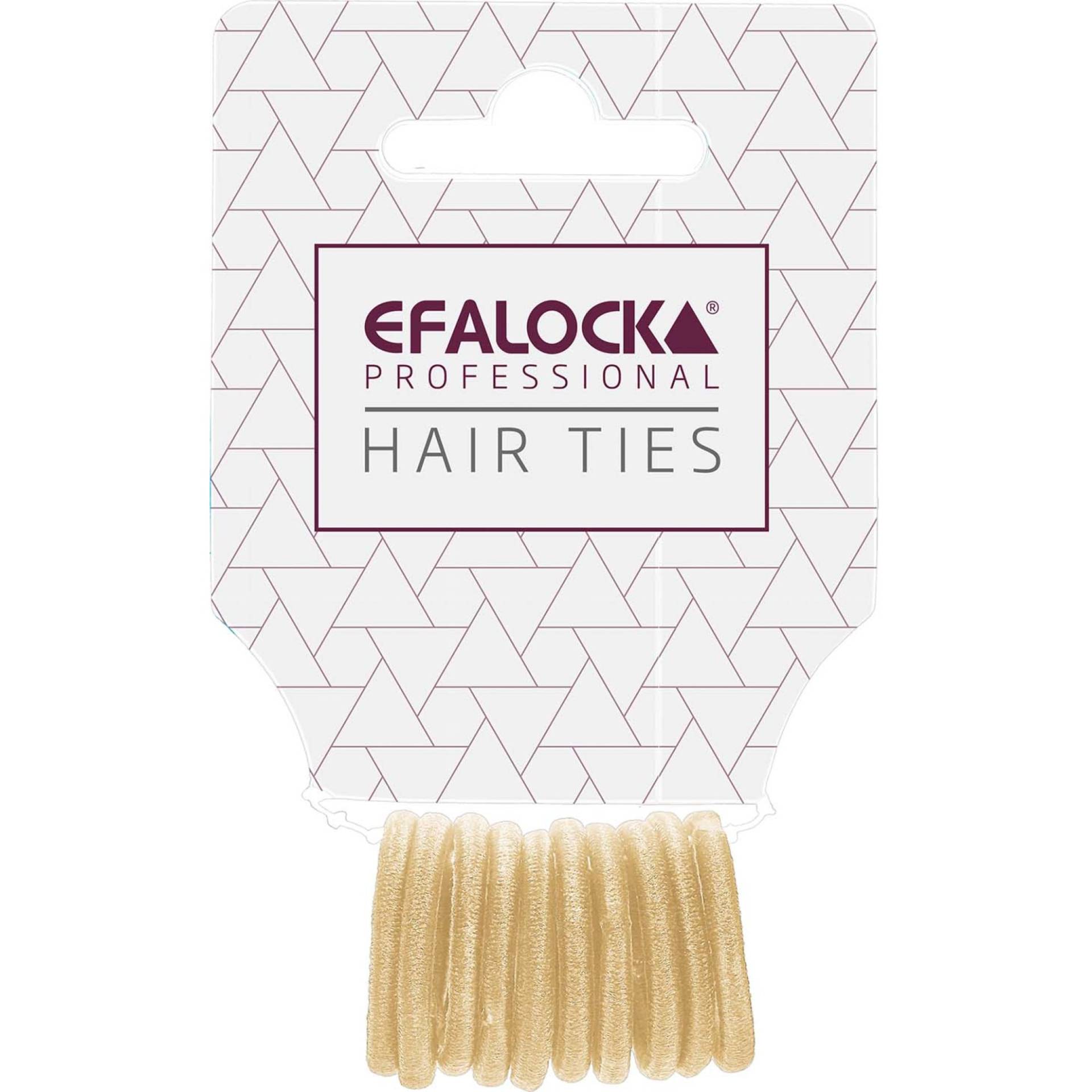 Efalock Haargummi mini blond 10Stk von Efalock