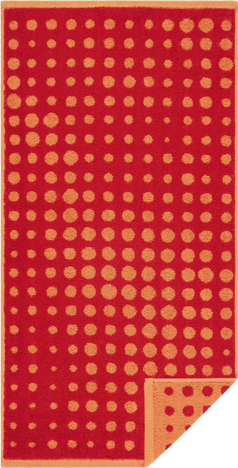 Egeria Badetuch »DOT«, (1 St., Badetuch 70 x 140 cm), Double Face mit Punkten, reine Baumwolle von Egeria