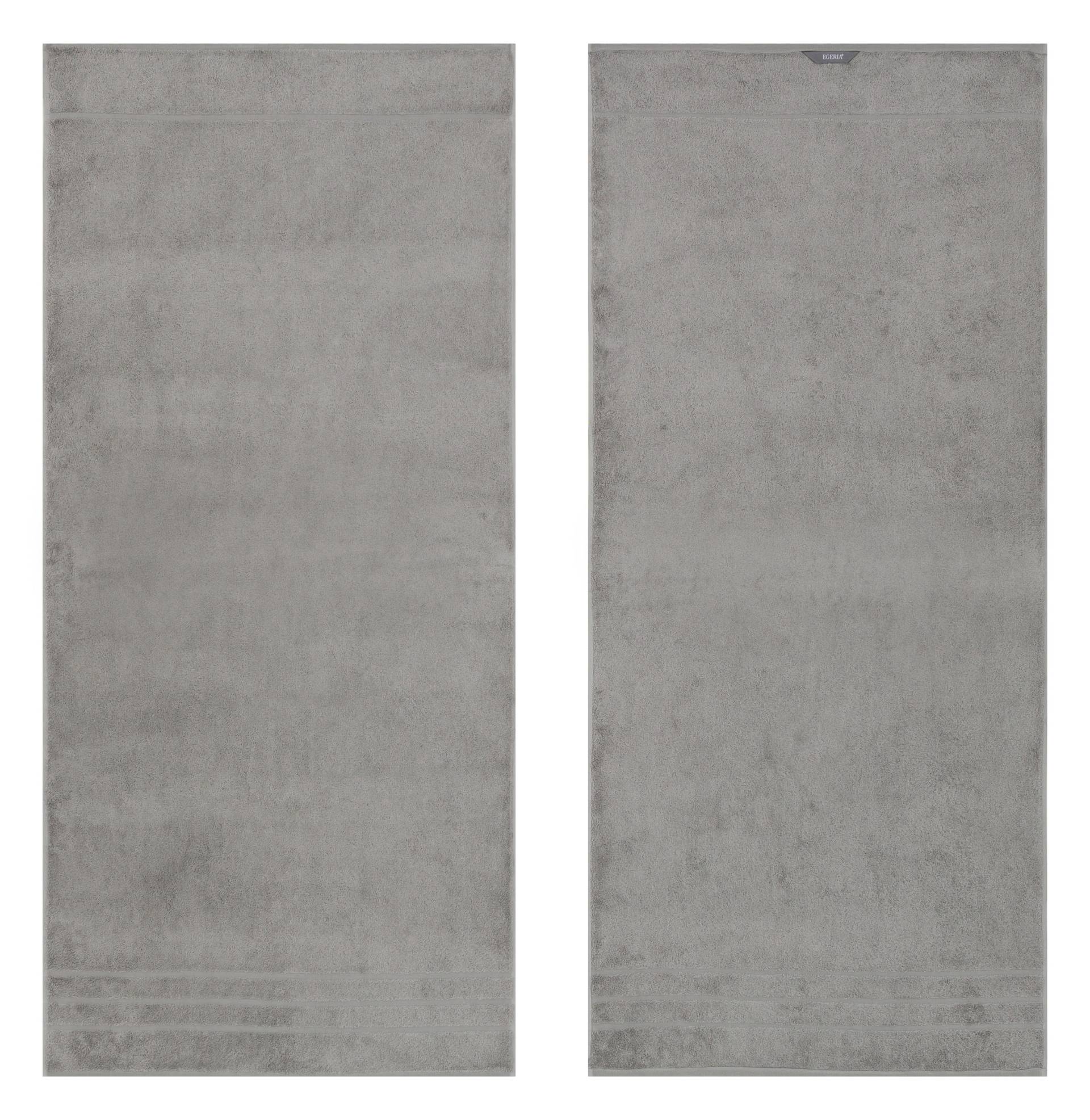 Egeria Badetuch »Prestige«, (1 St., Badetuch 75 x 160 cm), Uni Programm mit Streifenbordüre, SUPIMA Baumwolle von Egeria