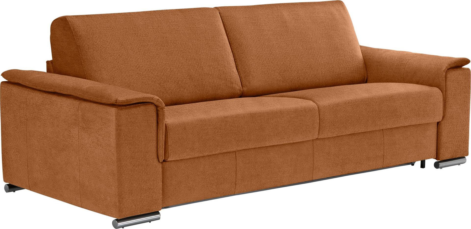 Egoitaliano 2,5-Sitzer »Cecilia, modern und elegant mit erstklassigem Sitzkomfort«, mit verchromten Metallfüssen Egoitaliano 2,5-Sitzer »Cecilia, modern und elegant mit erstklassigem Sitzkomfort«, mit verchromten Metallfüssen von Egoitaliano