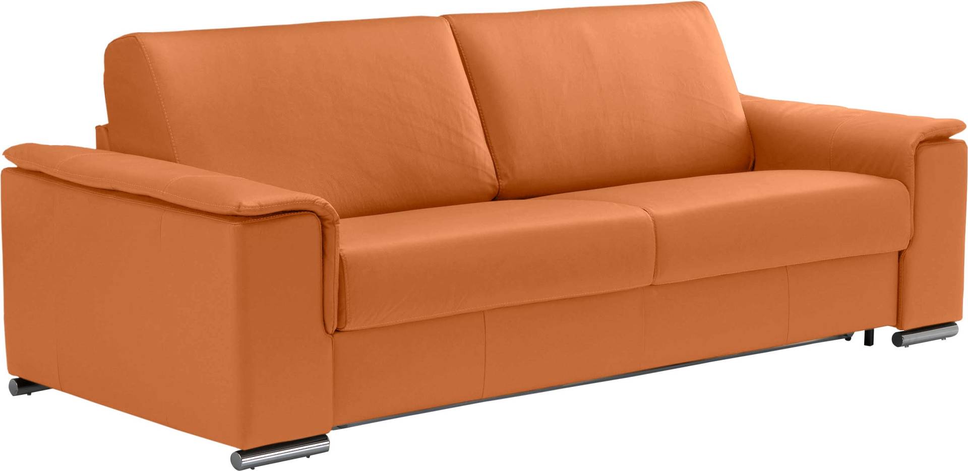 Egoitaliano 2,5-Sitzer »Cecilia, modern und elegant mit erstklassigem Sitzkomfort«, mit verchromten Metallfüssen Egoitaliano 2,5-Sitzer »Cecilia, modern und elegant mit erstklassigem Sitzkomfort«, mit verchromten Metallfüssen von Egoitaliano