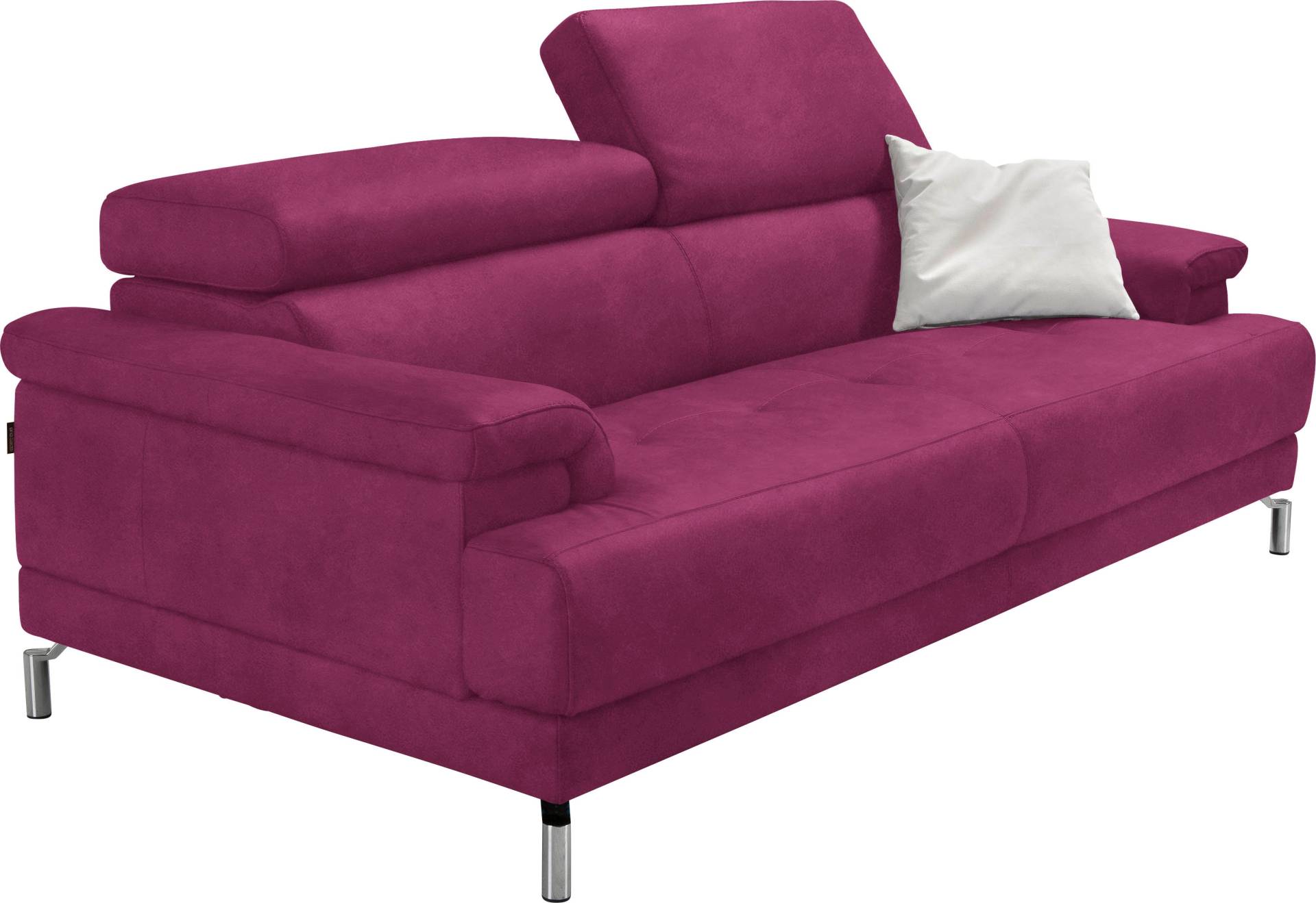 Egoitaliano 2,5-Sitzer »Soul, Design und Sitzkomfort auf hohem Niveau, tolle Details«, inkl. Kopfteilverstellung für noch mehr Komfort, Designfuss Egoitaliano 2,5-Sitzer »Soul, Design und Sitzkomfort auf hohem Niveau, tolle Details«, inkl. Kopfteilverstellung für noch mehr Komfort, Designfuss von Egoitaliano