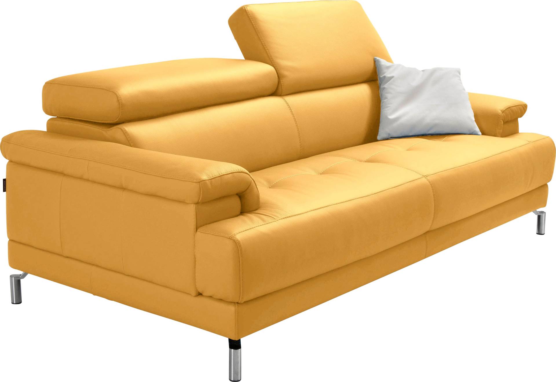 Egoitaliano 2,5-Sitzer »Soul, Design und Sitzkomfort auf hohem Niveau, tolle Details«, inkl. Kopfteilverstellung für noch mehr Komfort, Designfuss Egoitaliano 2,5-Sitzer »Soul, Design und Sitzkomfort auf hohem Niveau, tolle Details«, inkl. Kopfteilverstellung für noch mehr Komfort, Designfuss von Egoitaliano