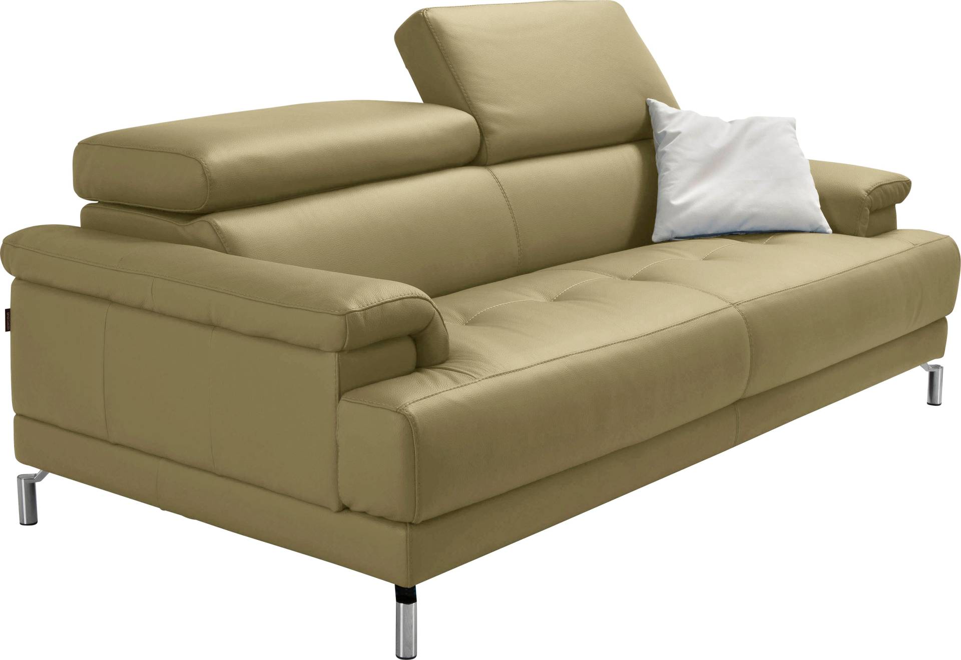 Egoitaliano 2,5-Sitzer »Soul, Design und Sitzkomfort auf hohem Niveau, tolle Details«, inkl. Kopfteilverstellung für noch mehr Komfort, Designfuss Egoitaliano 2,5-Sitzer »Soul, Design und Sitzkomfort auf hohem Niveau, tolle Details«, inkl. Kopfteilverstellung für noch mehr Komfort, Designfuss von Egoitaliano