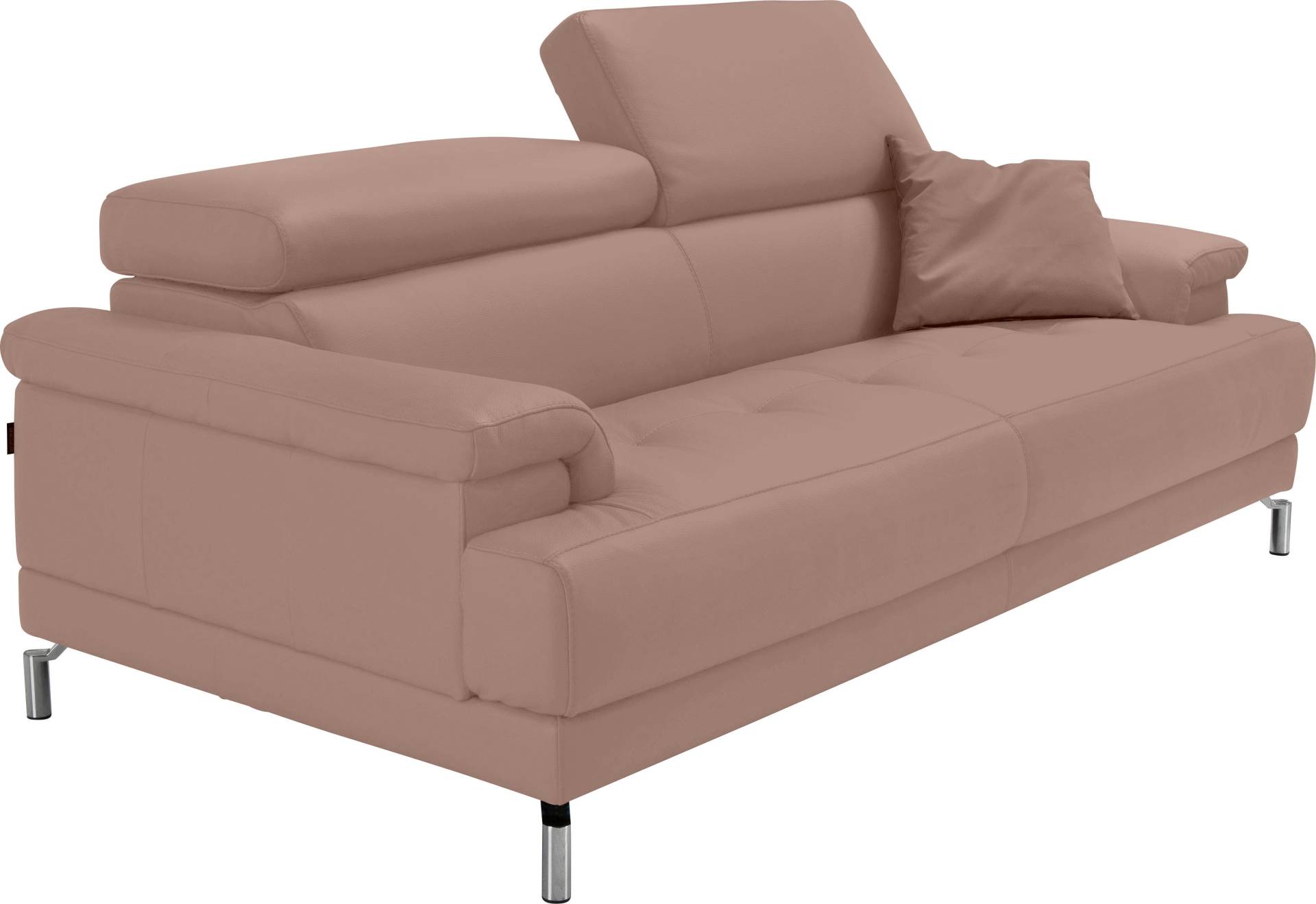 Egoitaliano 2,5-Sitzer »Soul, Design und Sitzkomfort auf hohem Niveau, tolle Details«, inkl. Kopfteilverstellung für noch mehr Komfort, Designfuss Egoitaliano 2,5-Sitzer »Soul, Design und Sitzkomfort auf hohem Niveau, tolle Details«, inkl. Kopfteilverstellung für noch mehr Komfort, Designfuss von Egoitaliano