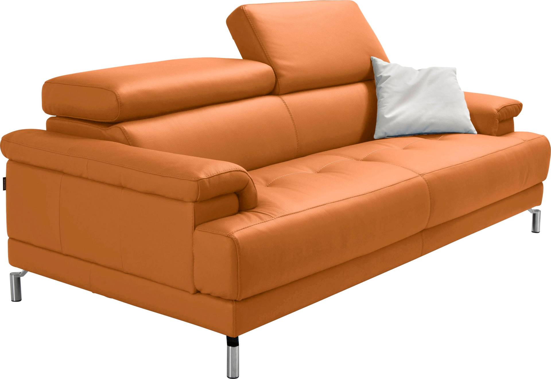 Egoitaliano 2,5-Sitzer »Soul, Design und Sitzkomfort auf hohem Niveau, tolle Details«, inkl. Kopfteilverstellung für noch mehr Komfort, Designfuss Egoitaliano 2,5-Sitzer »Soul, Design und Sitzkomfort auf hohem Niveau, tolle Details«, inkl. Kopfteilverstellung für noch mehr Komfort, Designfuss von Egoitaliano