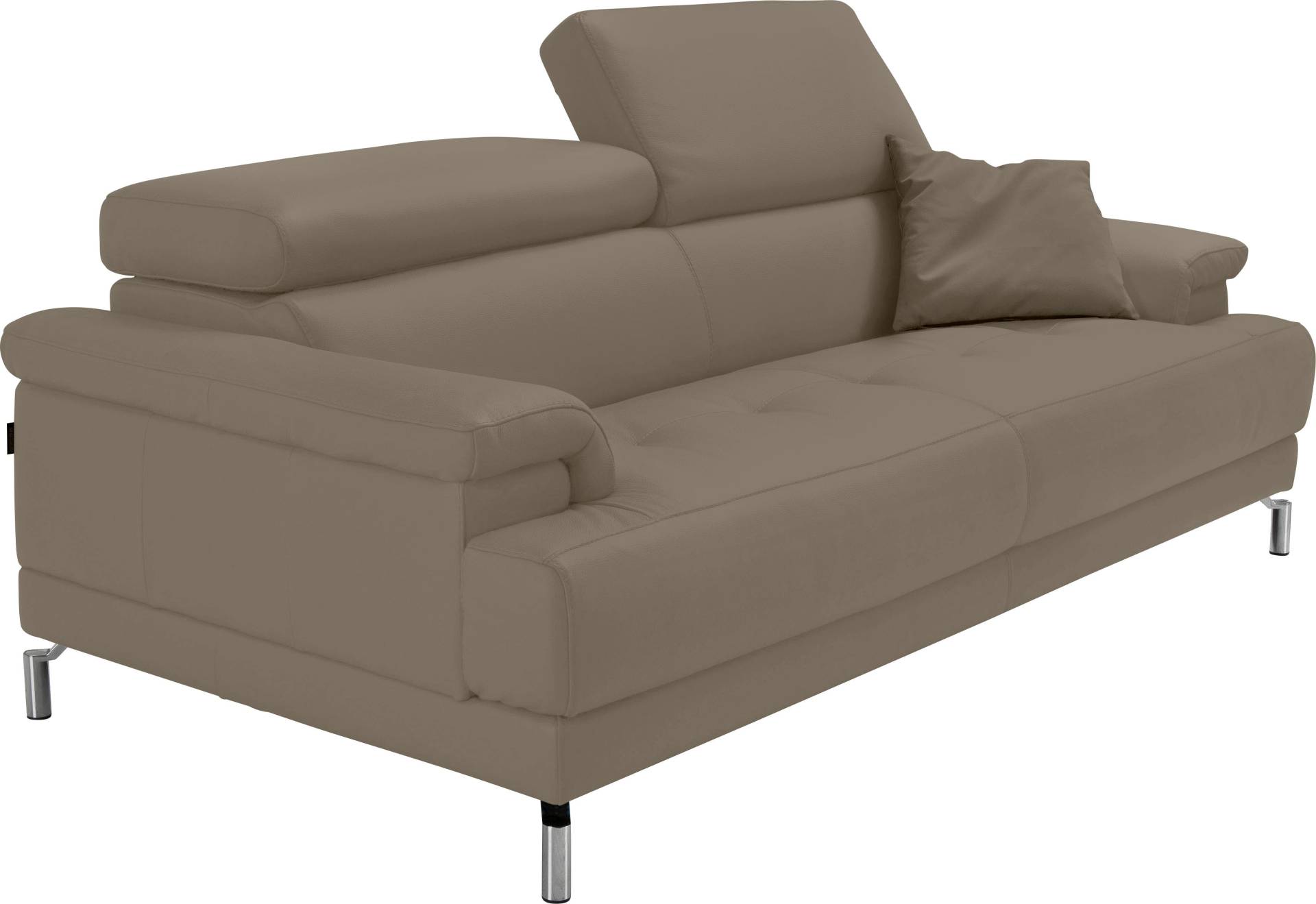 Egoitaliano 2,5-Sitzer »Soul, Design und Sitzkomfort auf hohem Niveau, tolle Details«, inkl. Kopfteilverstellung für noch mehr Komfort, Designfuss Egoitaliano 2,5-Sitzer »Soul, Design und Sitzkomfort auf hohem Niveau, tolle Details«, inkl. Kopfteilverstellung für noch mehr Komfort, Designfuss von Egoitaliano