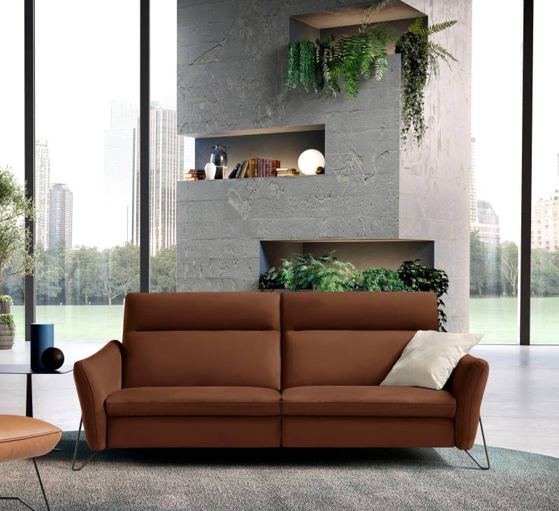 Egoitaliano 2-Sitzer »Gaia, modern, elegant und super komfortabel mit hoher Rückenlehne«, erstklassiger Sitzkomfort, Inkl. 2 Relaxfunktionen, mit Designfuss Egoitaliano 2-Sitzer »Gaia, modern, elegant und super komfortabel mit hoher Rückenlehne«, erstklassiger Sitzkomfort, Inkl. 2 Relaxfunktionen, mit Designfuss von Egoitaliano