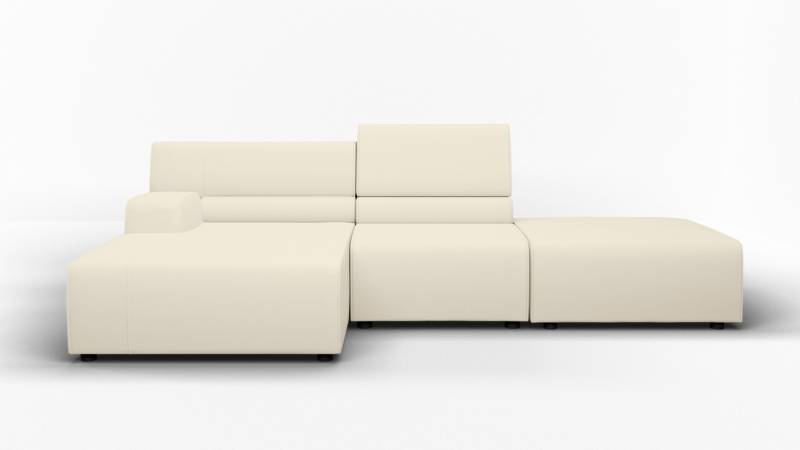 Egoitaliano Ecksofa »Babouche, Designsofa mit aussergewöhnlichem Sitzkomfort zum Wohlfühlen« von Egoitaliano