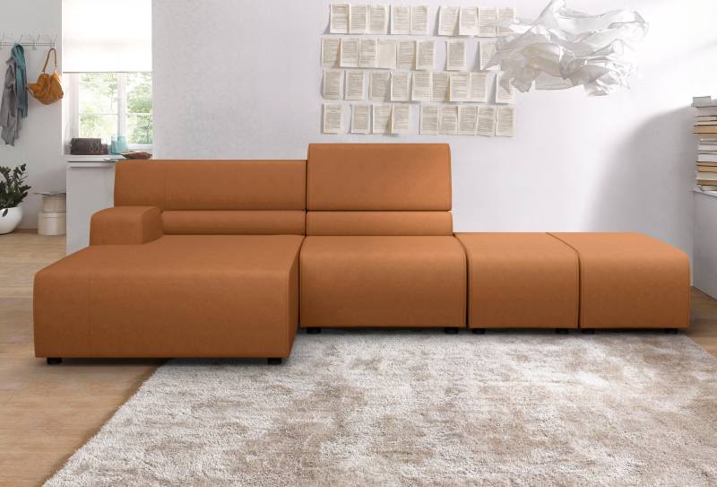 Egoitaliano Ecksofa »Babouche, Designsofa mit aussergewöhnlichem Sitzkomfort zum Wohlfühlen« von Egoitaliano