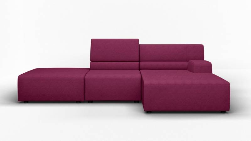 Egoitaliano Ecksofa »Babouche, Designsofa mit aussergewöhnlichem Sitzkomfort zum Wohlfühlen« von Egoitaliano