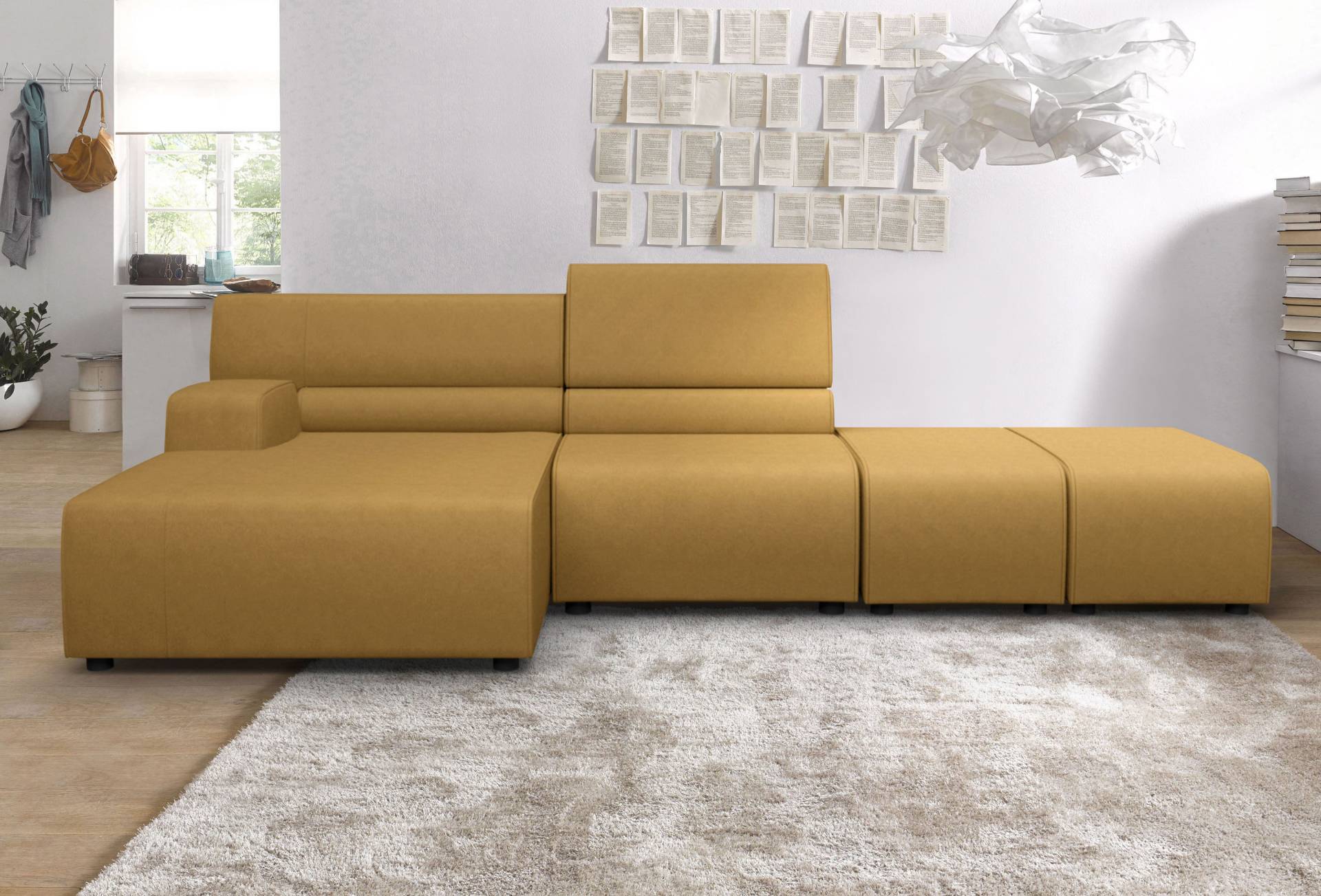 Egoitaliano Ecksofa »Babouche, Designsofa mit aussergewöhnlichem Sitzkomfort zum Wohlfühlen« von Egoitaliano