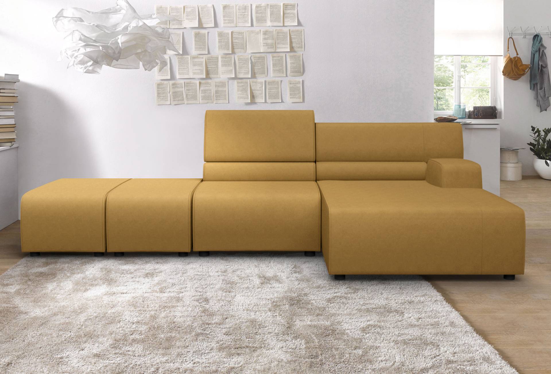 Egoitaliano Ecksofa »Babouche, Designsofa mit aussergewöhnlichem Sitzkomfort zum Wohlfühlen« von Egoitaliano