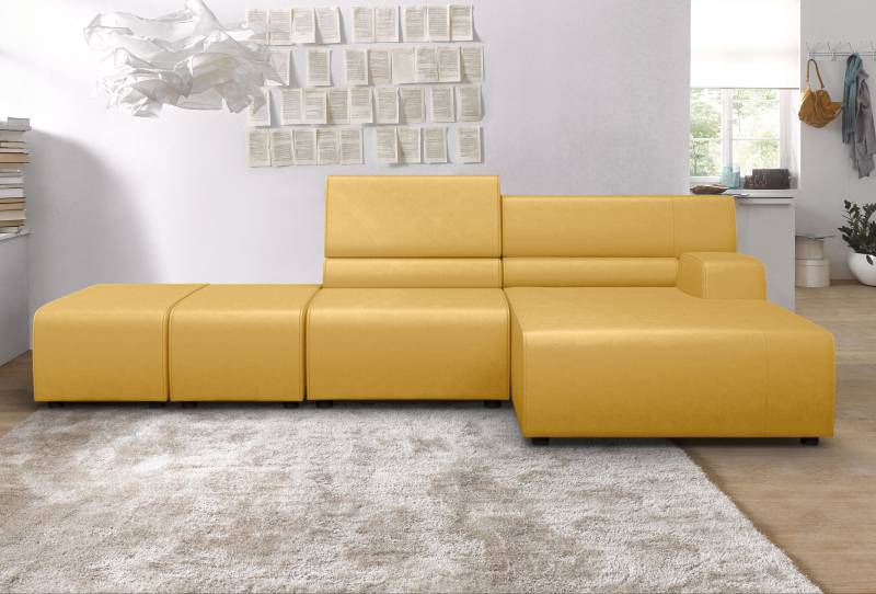 Egoitaliano Ecksofa »Babouche, Designsofa mit aussergewöhnlichem Sitzkomfort zum Wohlfühlen« von Egoitaliano