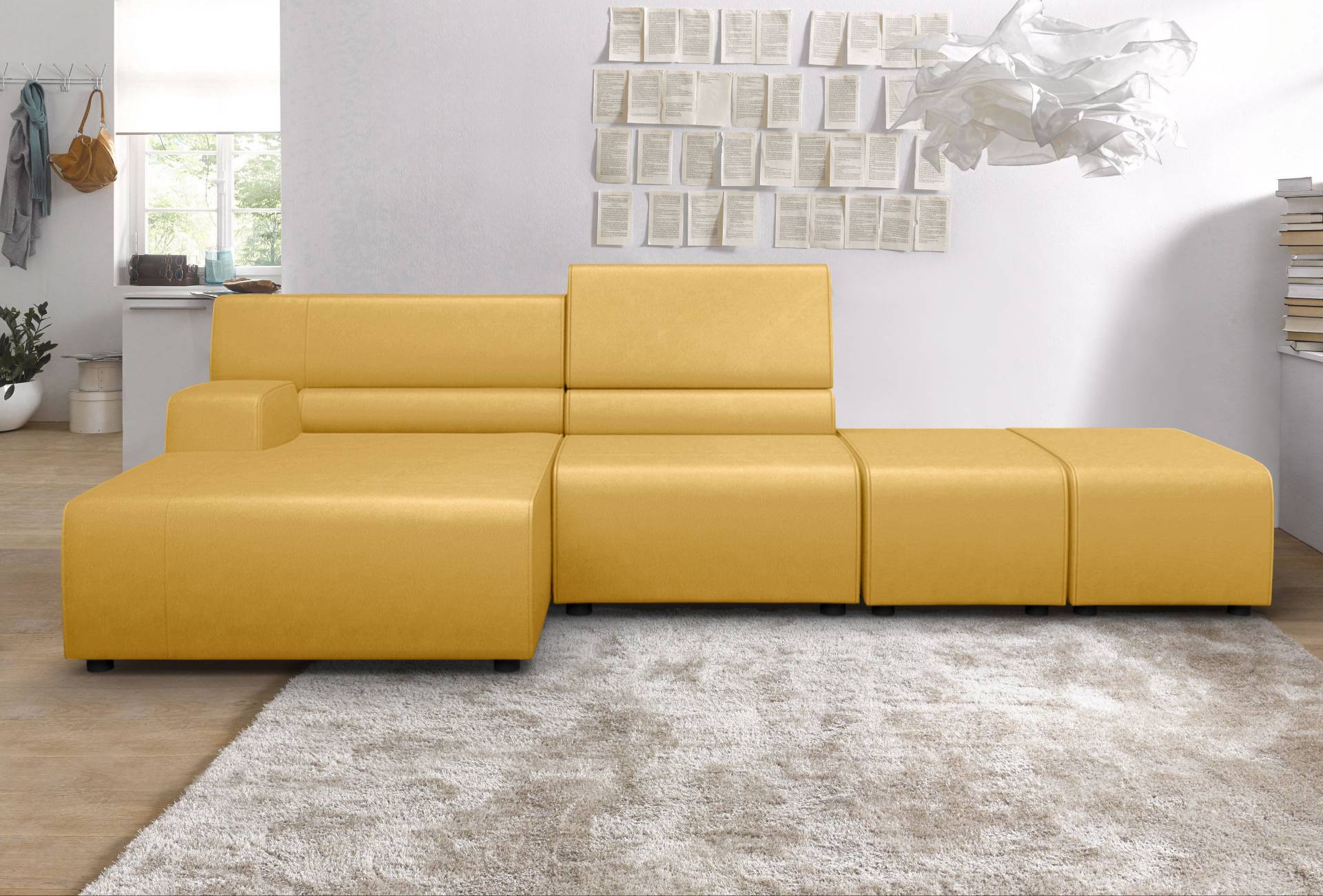 Egoitaliano Ecksofa »Babouche, Designsofa mit aussergewöhnlichem Sitzkomfort zum Wohlfühlen« von Egoitaliano