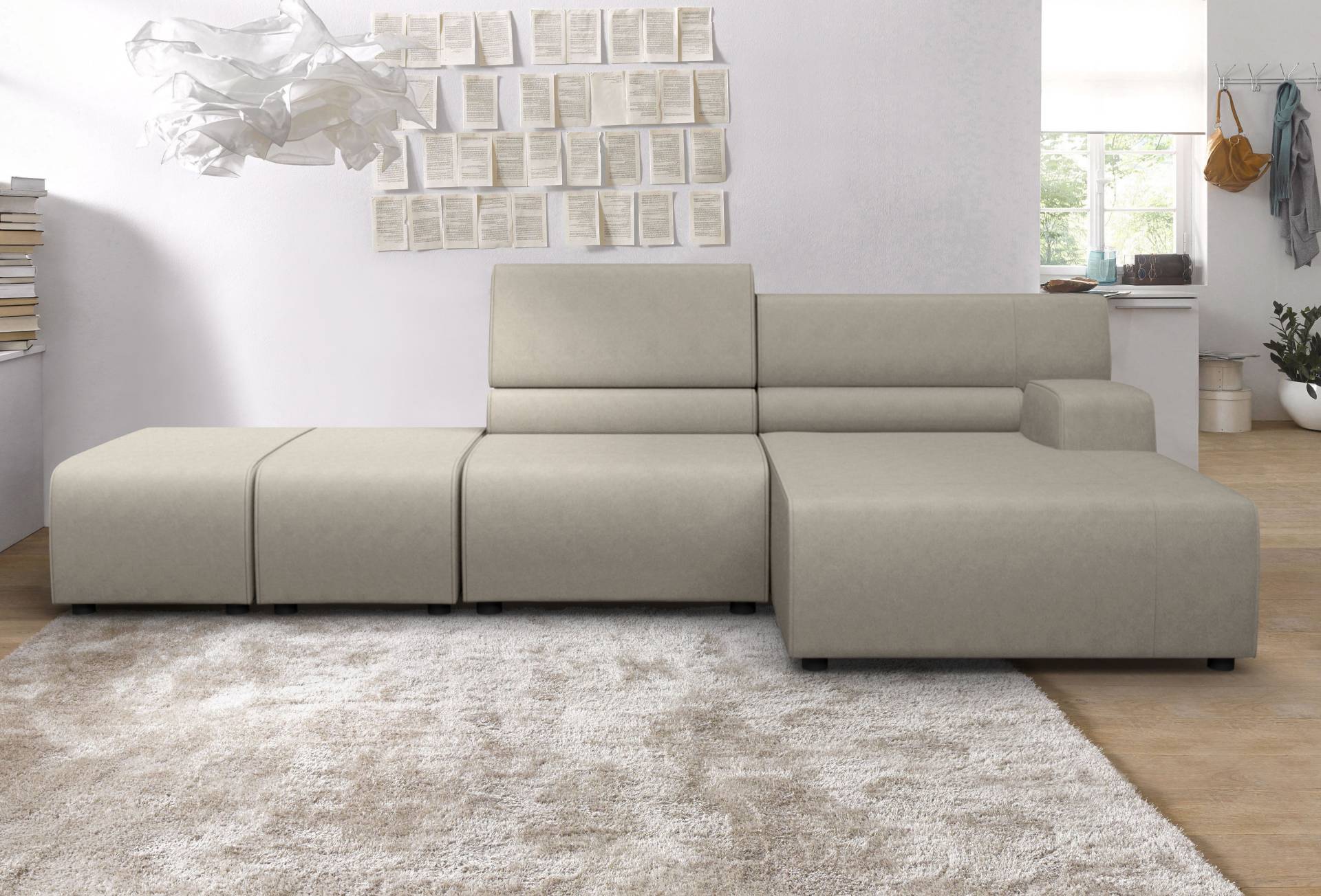 Egoitaliano Ecksofa »Babouche, Designsofa mit aussergewöhnlichem Sitzkomfort zum Wohlfühlen« von Egoitaliano