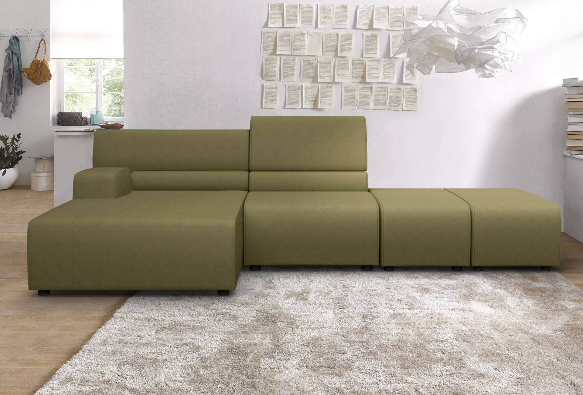 Egoitaliano Ecksofa »Babouche, Designsofa mit aussergewöhnlichem Sitzkomfort zum Wohlfühlen« von Egoitaliano