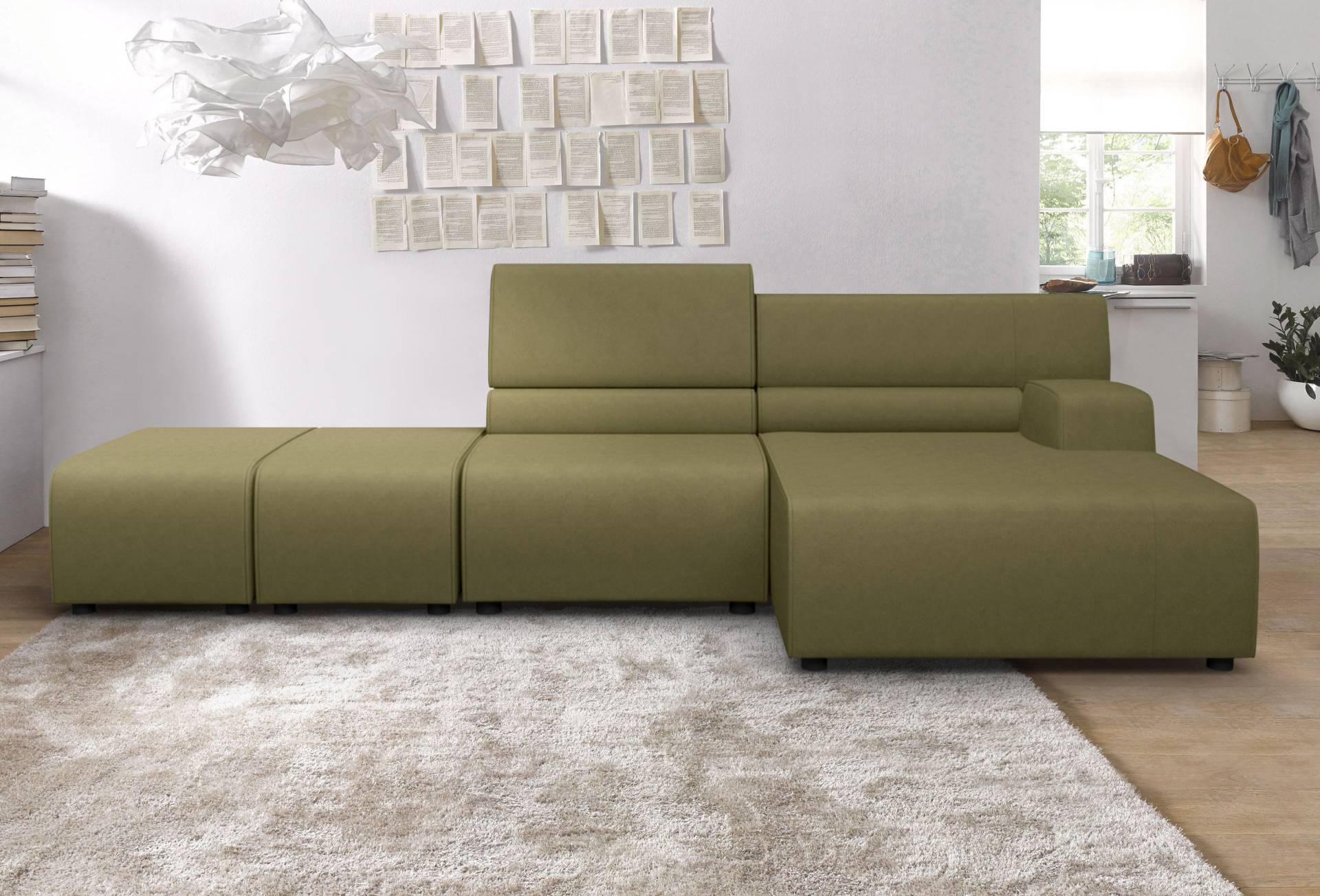 Egoitaliano Ecksofa »Babouche, Designsofa mit aussergewöhnlichem Sitzkomfort zum Wohlfühlen« von Egoitaliano