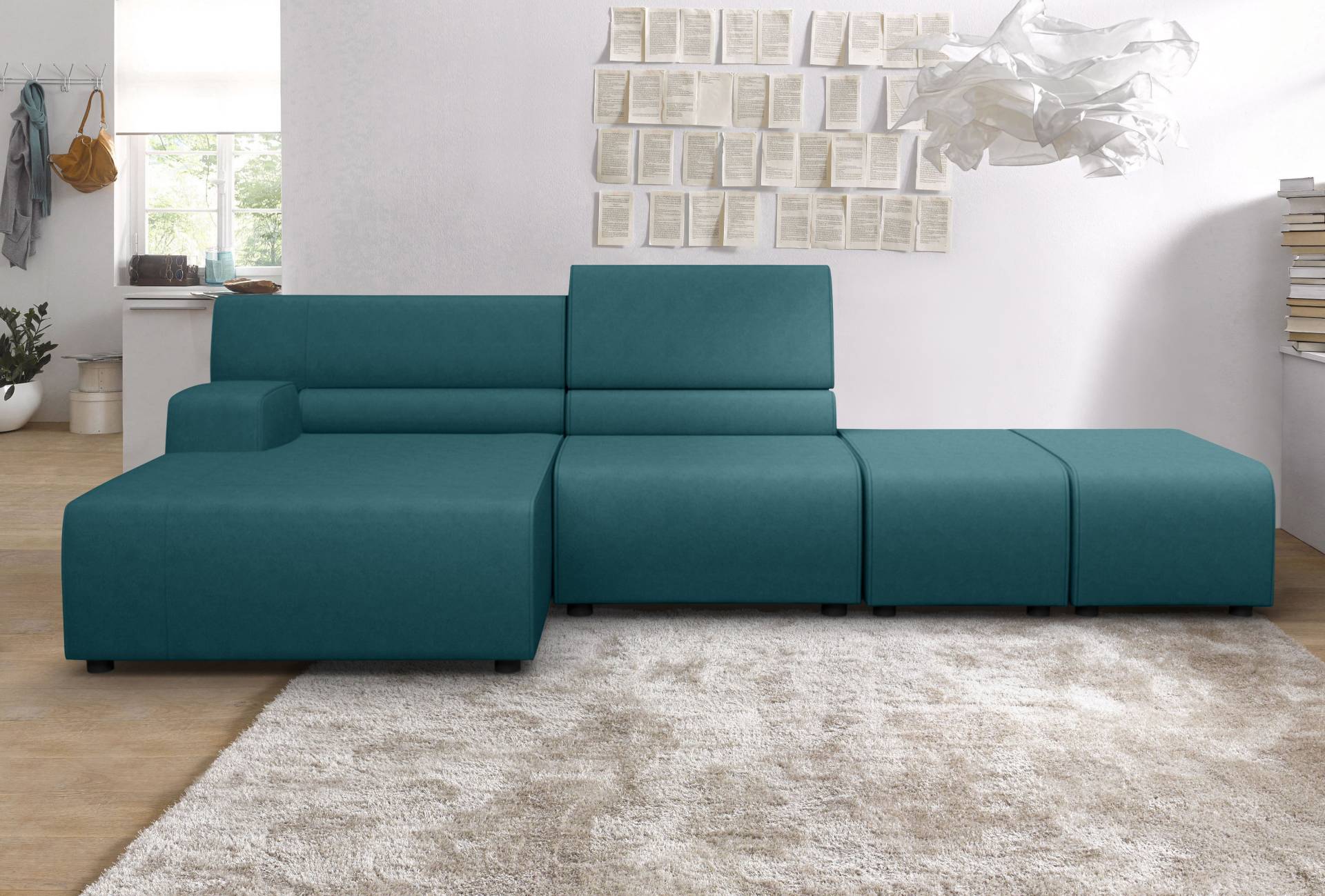 Egoitaliano Ecksofa »Babouche, Designsofa mit aussergewöhnlichem Sitzkomfort zum Wohlfühlen« von Egoitaliano