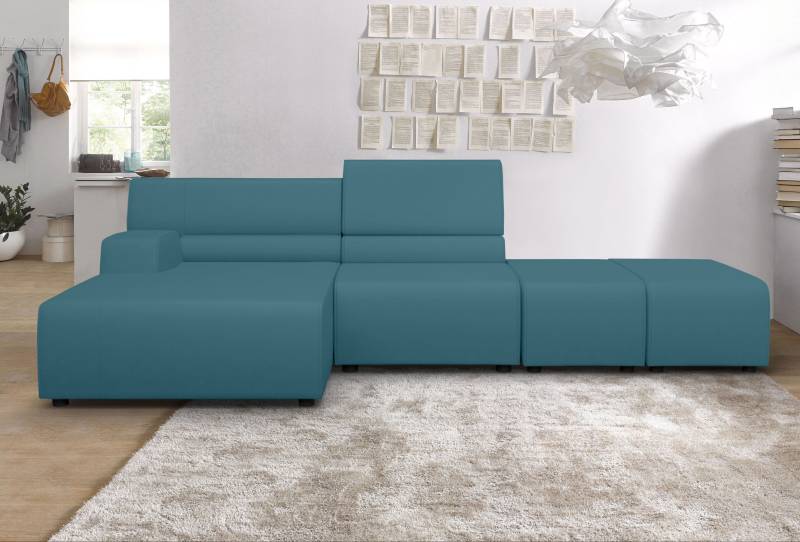 Egoitaliano Ecksofa »Babouche, Designsofa mit aussergewöhnlichem Sitzkomfort zum Wohlfühlen« von Egoitaliano