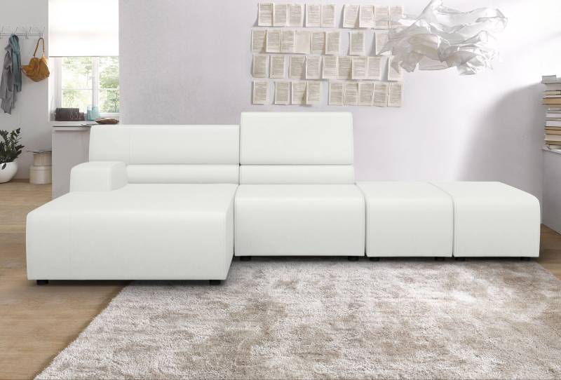 Egoitaliano Ecksofa »Babouche, Designsofa mit aussergewöhnlichem Sitzkomfort zum Wohlfühlen« von Egoitaliano