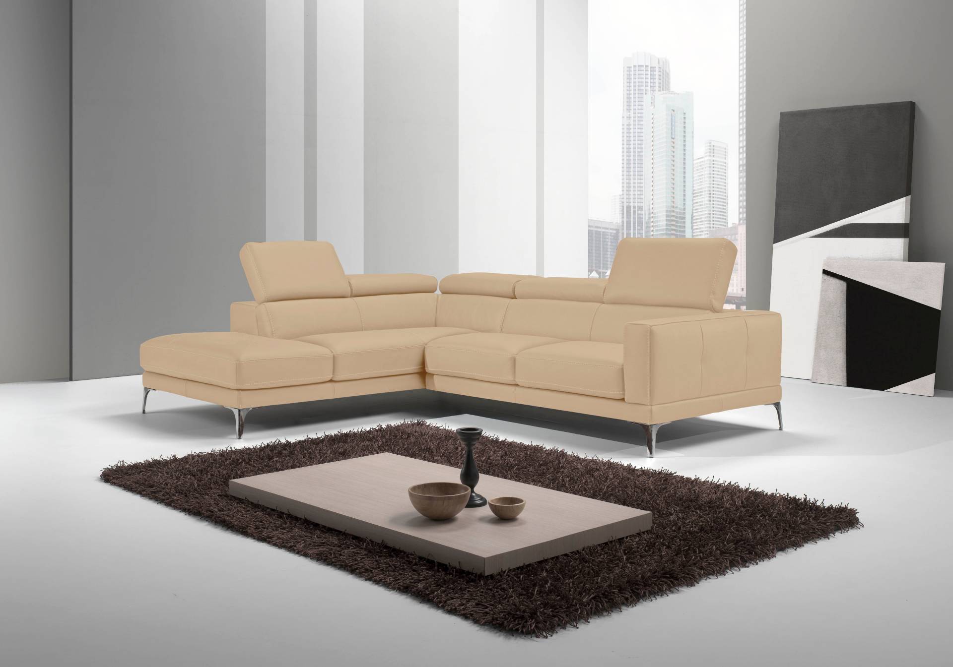 Egoitaliano Ecksofa »Claudie, Designsofa mit extrakomfortablem Sitzkomfort«, Inkl. Kopfteilverstellung, L-Form Egoitaliano Ecksofa »Claudie, Designsofa mit extrakomfortablem Sitzkomfort«, Inkl. Kopfteilverstellung, L-Form von Egoitaliano