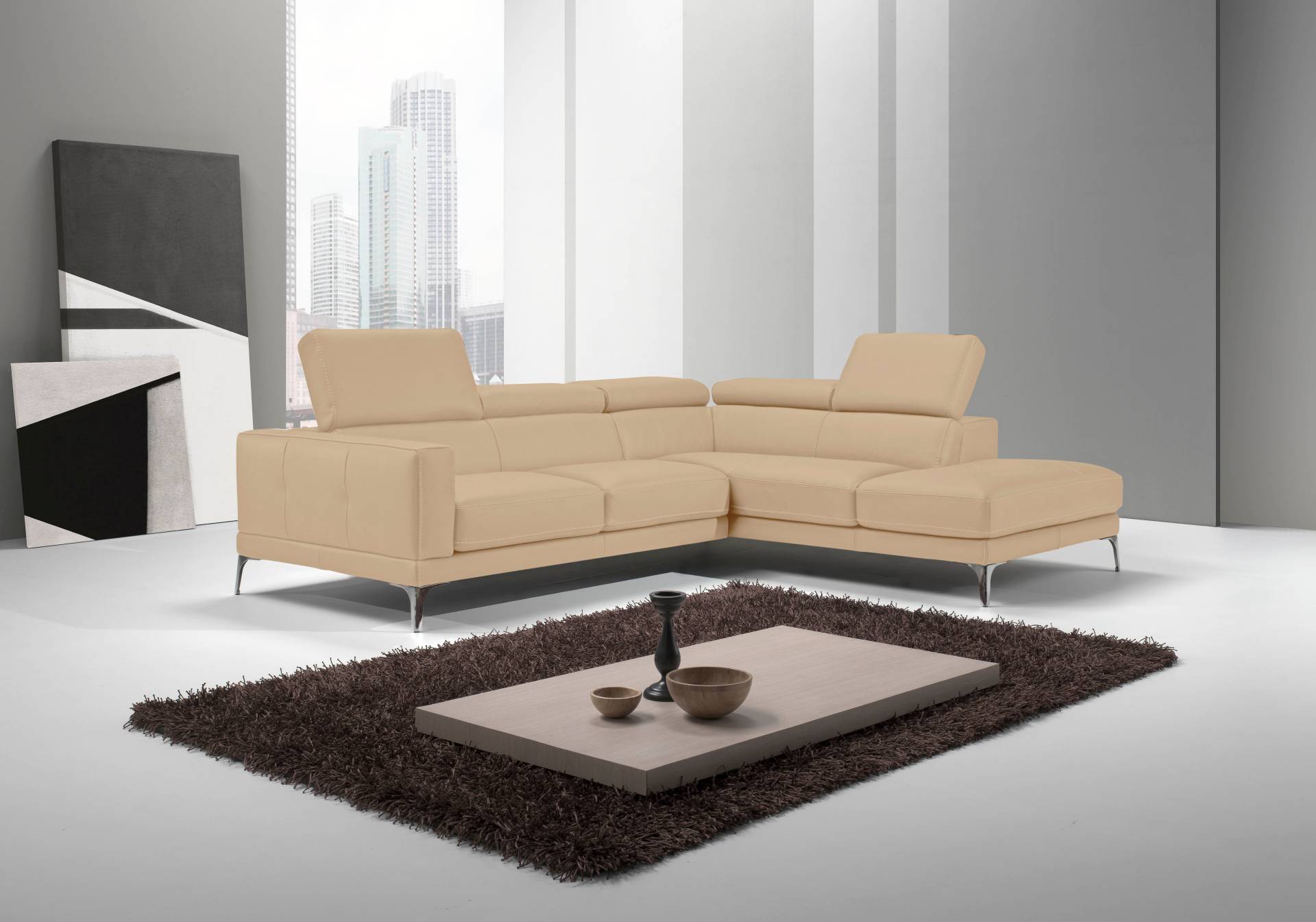 Egoitaliano Ecksofa »Claudie, Designsofa mit extrakomfortablem Sitzkomfort«, Inkl. Kopfteilverstellung, L-Form Egoitaliano Ecksofa »Claudie, Designsofa mit extrakomfortablem Sitzkomfort«, Inkl. Kopfteilverstellung, L-Form von Egoitaliano