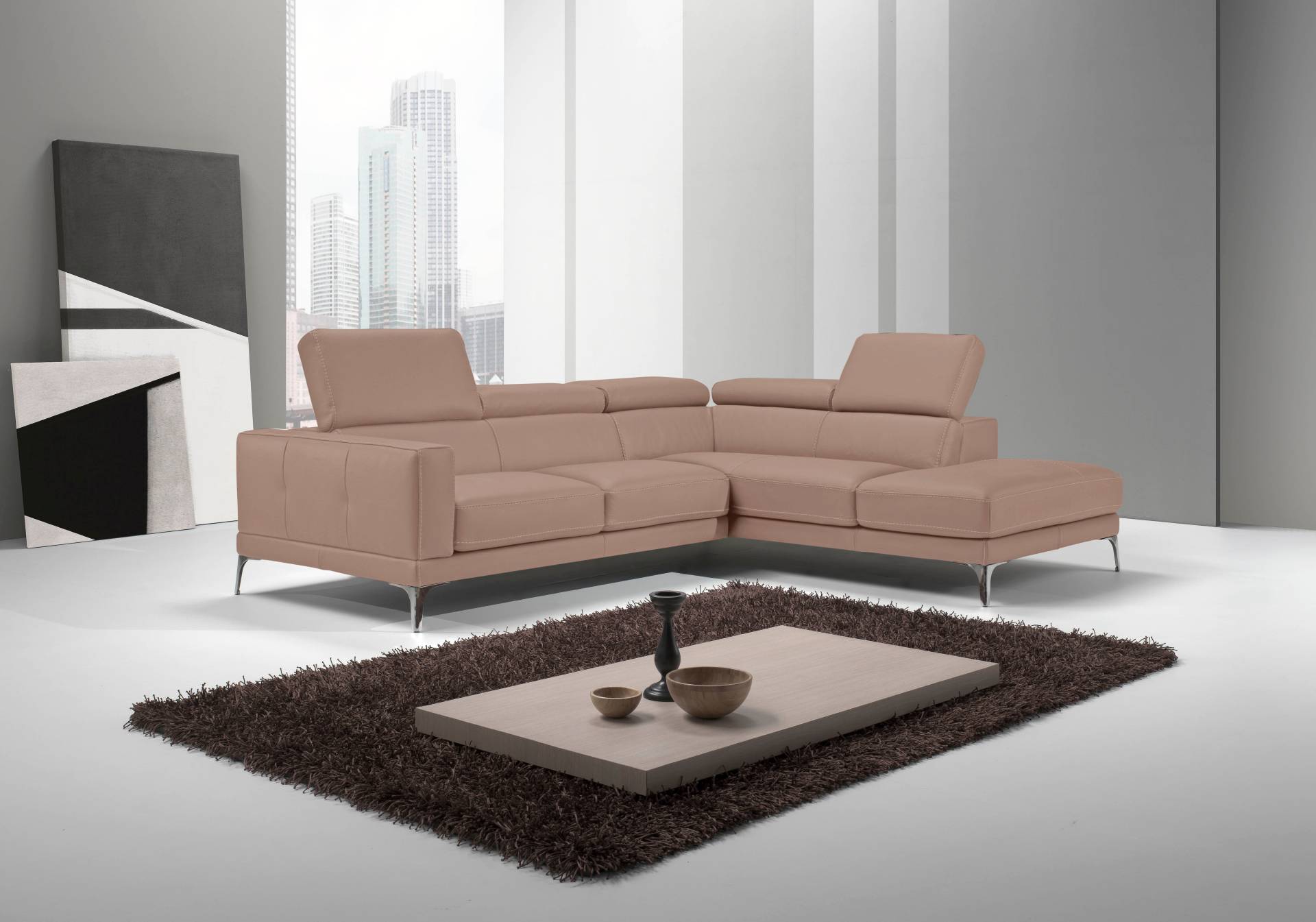 Egoitaliano Ecksofa »Claudie, Designsofa mit extrakomfortablem Sitzkomfort«, Inkl. Kopfteilverstellung, L-Form Egoitaliano Ecksofa »Claudie, Designsofa mit extrakomfortablem Sitzkomfort«, Inkl. Kopfteilverstellung, L-Form von Egoitaliano