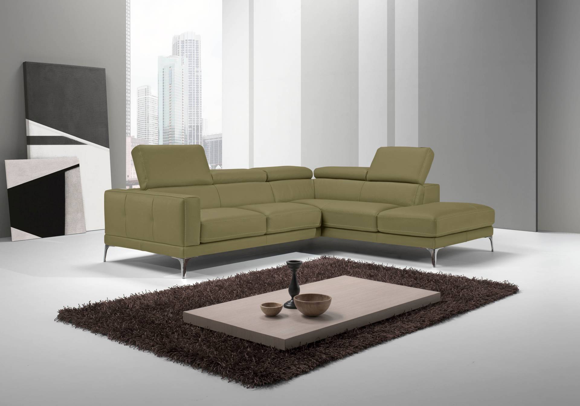 Egoitaliano Ecksofa »Claudie, Designsofa mit extrakomfortablem Sitzkomfort«, Inkl. Kopfteilverstellung, L-Form Egoitaliano Ecksofa »Claudie, Designsofa mit extrakomfortablem Sitzkomfort«, Inkl. Kopfteilverstellung, L-Form von Egoitaliano