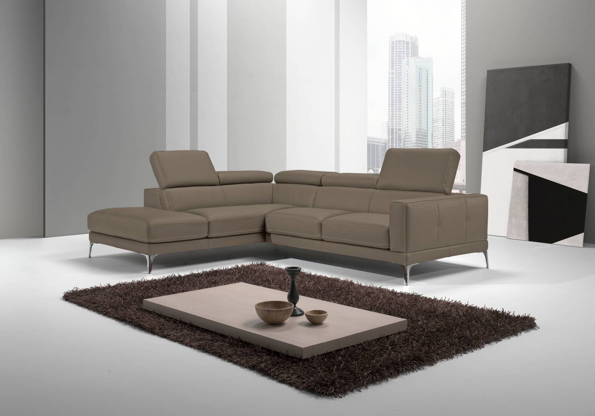 Egoitaliano Ecksofa »Claudie, Designsofa mit extrakomfortablem Sitzkomfort«, Inkl. Kopfteilverstellung, L-Form Egoitaliano Ecksofa »Claudie, Designsofa mit extrakomfortablem Sitzkomfort«, Inkl. Kopfteilverstellung, L-Form von Egoitaliano