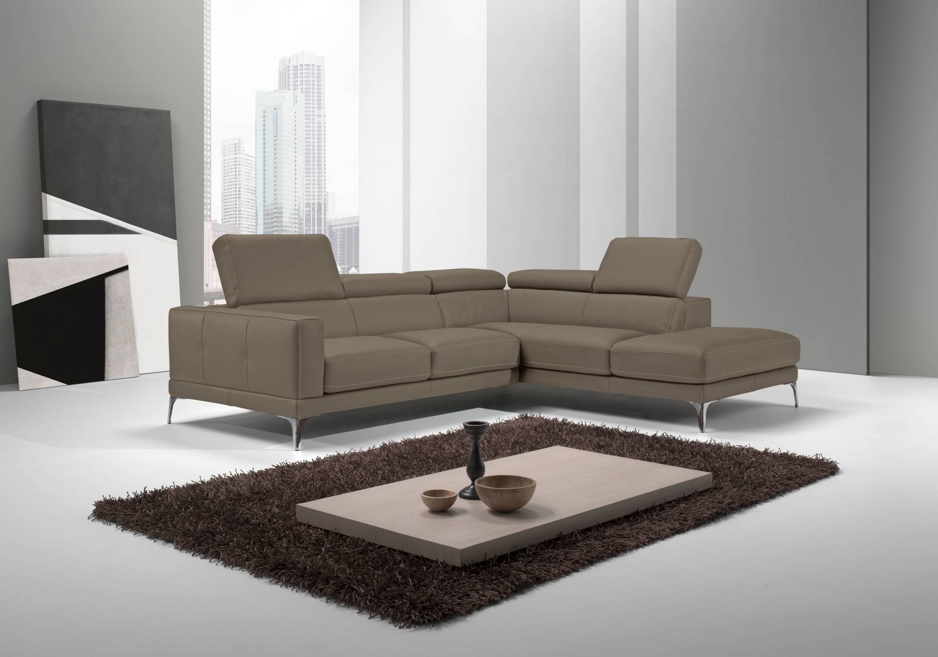 Egoitaliano Ecksofa »Claudie, Designsofa mit extrakomfortablem Sitzkomfort«, Inkl. Kopfteilverstellung, L-Form Egoitaliano Ecksofa »Claudie, Designsofa mit extrakomfortablem Sitzkomfort«, Inkl. Kopfteilverstellung, L-Form von Egoitaliano