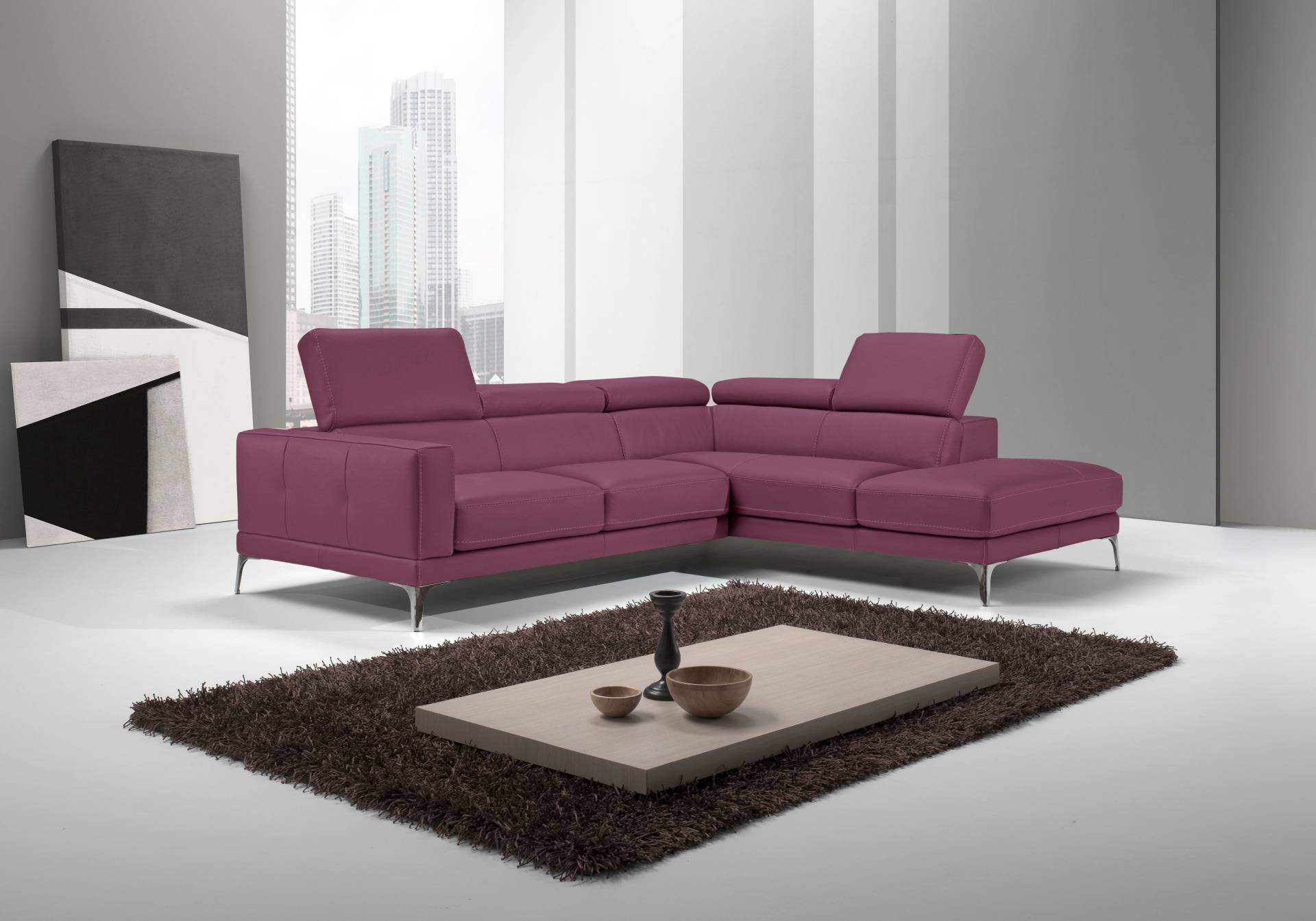 Egoitaliano Ecksofa »Claudie, Designsofa mit extrakomfortablem Sitzkomfort«, Inkl. Kopfteilverstellung, L-Form Egoitaliano Ecksofa »Claudie, Designsofa mit extrakomfortablem Sitzkomfort«, Inkl. Kopfteilverstellung, L-Form von Egoitaliano
