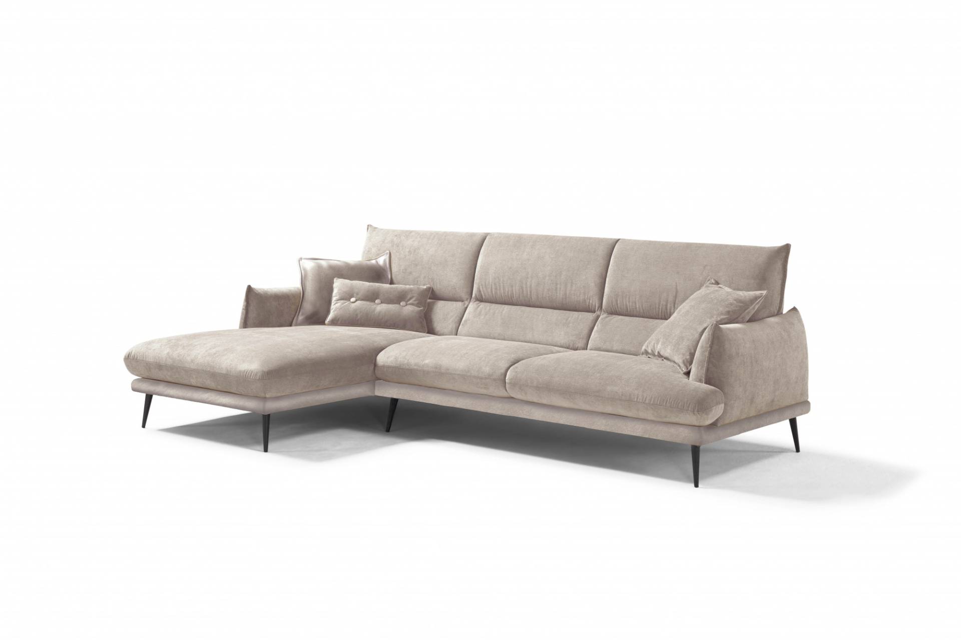 Egoitaliano Ecksofa »FUNNY, hochwertiges und aktuelles Design, bequeme Rückenlehne«, hochwertiger Sitzkomfort, L-Form Egoitaliano Ecksofa »FUNNY, hochwertiges und aktuelles Design, bequeme Rückenlehne«, hochwertiger Sitzkomfort, L-Form von Egoitaliano