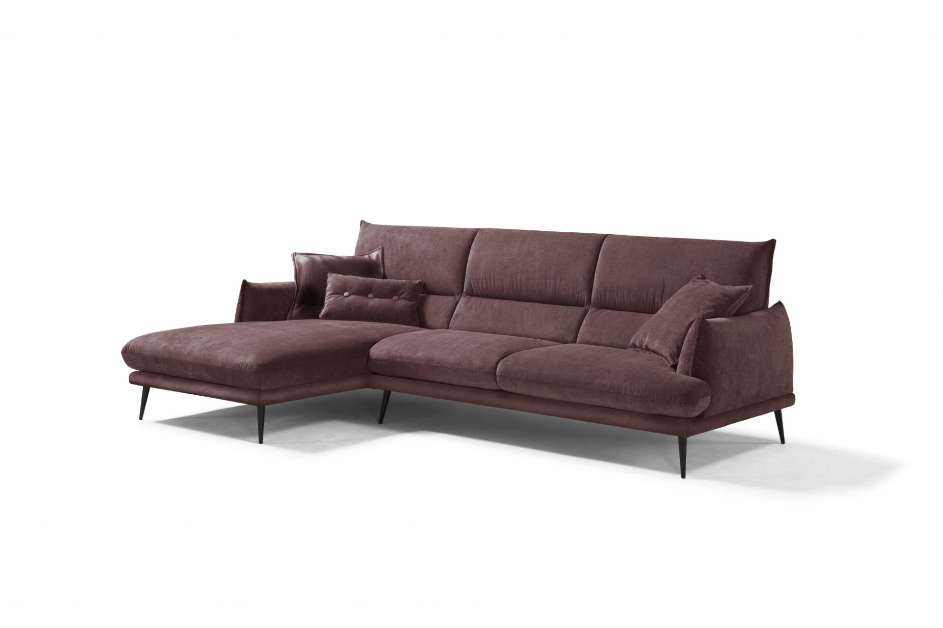 Egoitaliano Ecksofa »FUNNY, hochwertiges und aktuelles Design, bequeme Rückenlehne«, hochwertiger Sitzkomfort, L-Form Egoitaliano Ecksofa »FUNNY, hochwertiges und aktuelles Design, bequeme Rückenlehne«, hochwertiger Sitzkomfort, L-Form von Egoitaliano