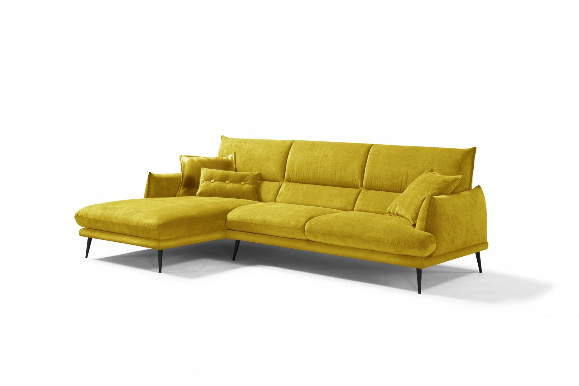 Egoitaliano Ecksofa »FUNNY, hochwertiges und aktuelles Design, bequeme Rückenlehne«, hochwertiger Sitzkomfort, L-Form Egoitaliano Ecksofa »FUNNY, hochwertiges und aktuelles Design, bequeme Rückenlehne«, hochwertiger Sitzkomfort, L-Form von Egoitaliano