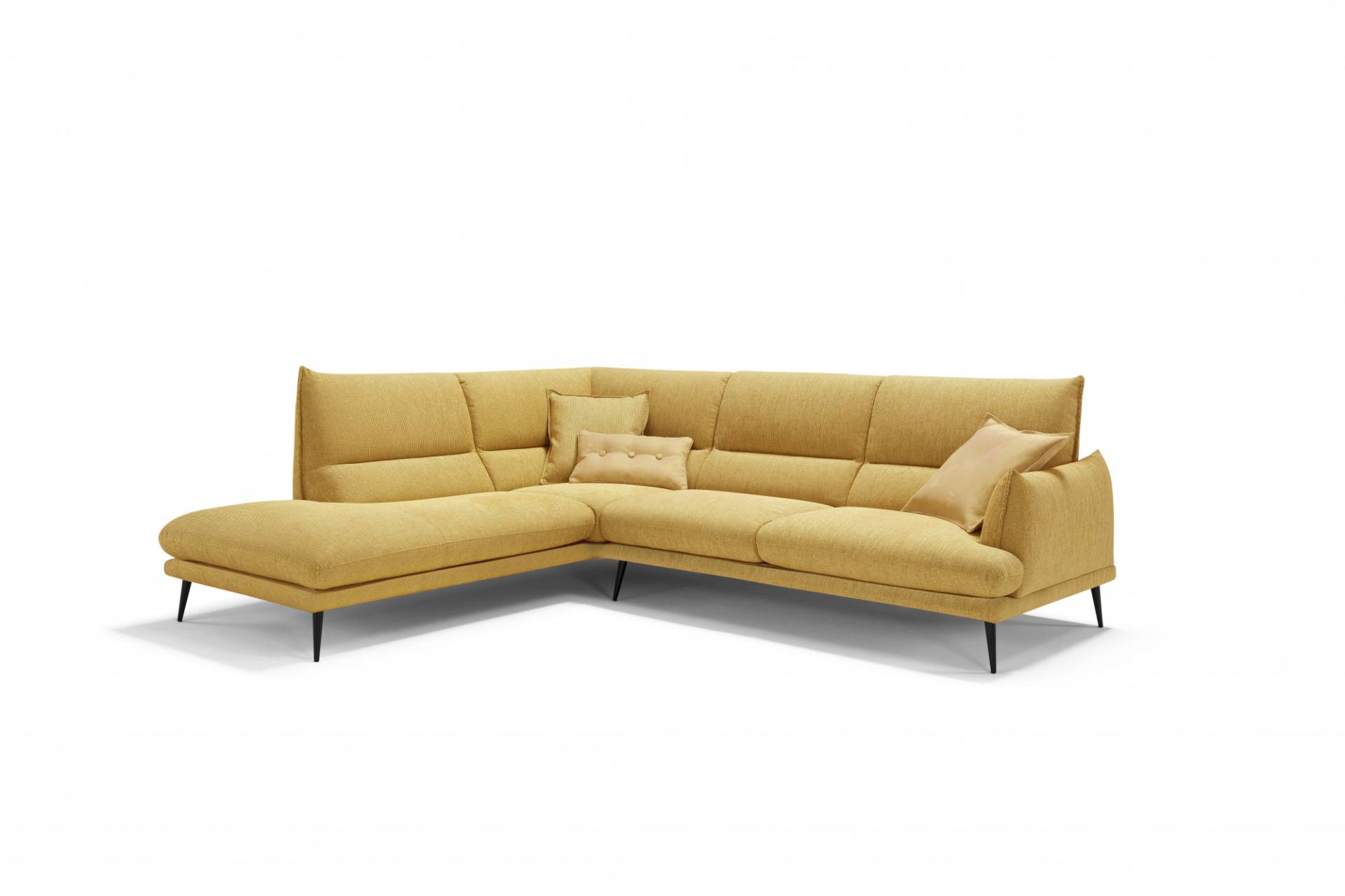 Egoitaliano Ecksofa »FUNNY, hochwertiges und aktuelles Design, bequeme Rückenlehne«, toller Sitzkomfort, L-Form Egoitaliano Ecksofa »FUNNY, hochwertiges und aktuelles Design, bequeme Rückenlehne«, toller Sitzkomfort, L-Form von Egoitaliano