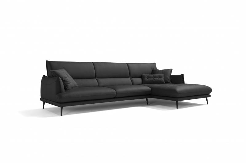 Egoitaliano Ecksofa »FUNNY, hochwertiges und aktuelles Design, bequeme Rückenlehne«, hochwertiger Sitzkomfort, L-Form von Egoitaliano