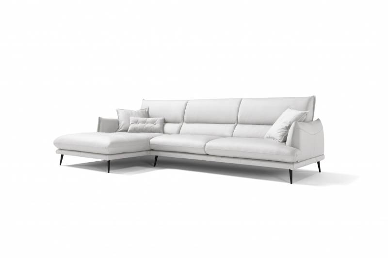 Egoitaliano Ecksofa »FUNNY, hochwertiges und aktuelles Design, bequeme Rückenlehne«, hochwertiger Sitzkomfort, L-Form von Egoitaliano