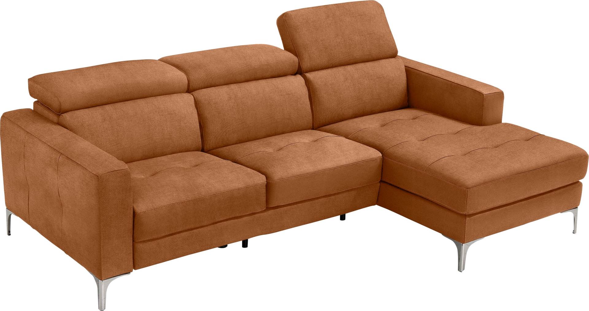 Egoitaliano Ecksofa »Matt, erstklassiger Sitzkomfort, aufwendige Detailverarbeitung, L-Form«, mit verstellbaren Kopfteilen zum Relaxen Egoitaliano Ecksofa »Matt, erstklassiger Sitzkomfort, aufwendige Detailverarbeitung, L-Form«, mit verstellbaren Kopfteilen zum Relaxen von Egoitaliano