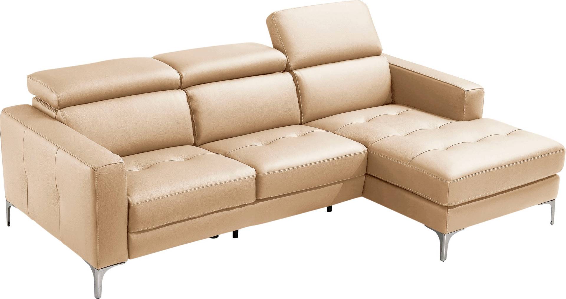 Egoitaliano Ecksofa »Matt, erstklassiger Sitzkomfort, aufwendige Detailverarbeitung, L-Form«, mit verstellbaren Kopfteilen zum Relaxen Egoitaliano Ecksofa »Matt, erstklassiger Sitzkomfort, aufwendige Detailverarbeitung, L-Form«, mit verstellbaren Kopfteilen zum Relaxen von Egoitaliano