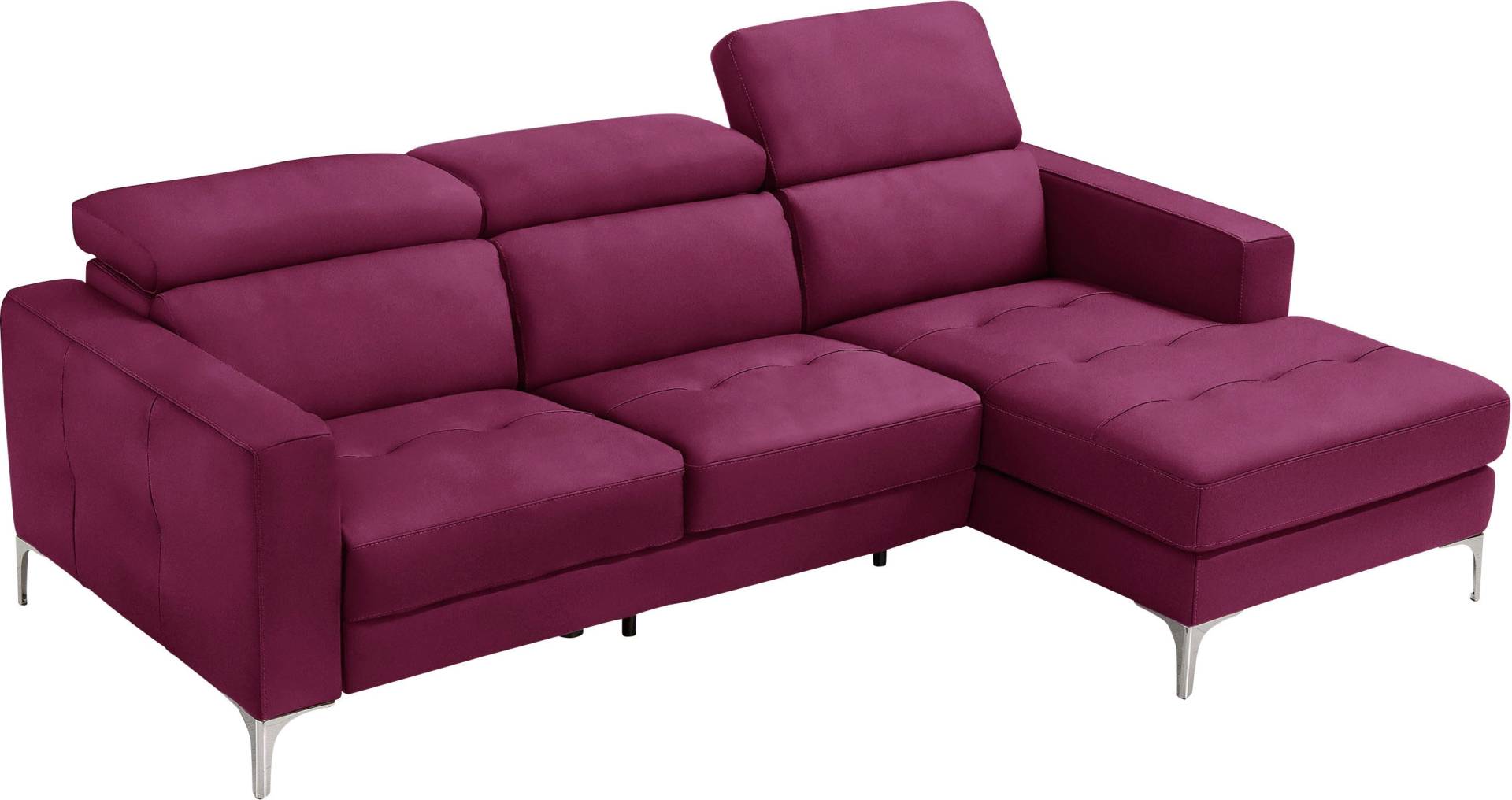 Egoitaliano Ecksofa »Matt, erstklassiger Sitzkomfort, aufwendige Detailverarbeitung, L-Form«, mit verstellbaren Kopfteilen zum Relaxen Egoitaliano Ecksofa »Matt, erstklassiger Sitzkomfort, aufwendige Detailverarbeitung, L-Form«, mit verstellbaren Kopfteilen zum Relaxen von Egoitaliano