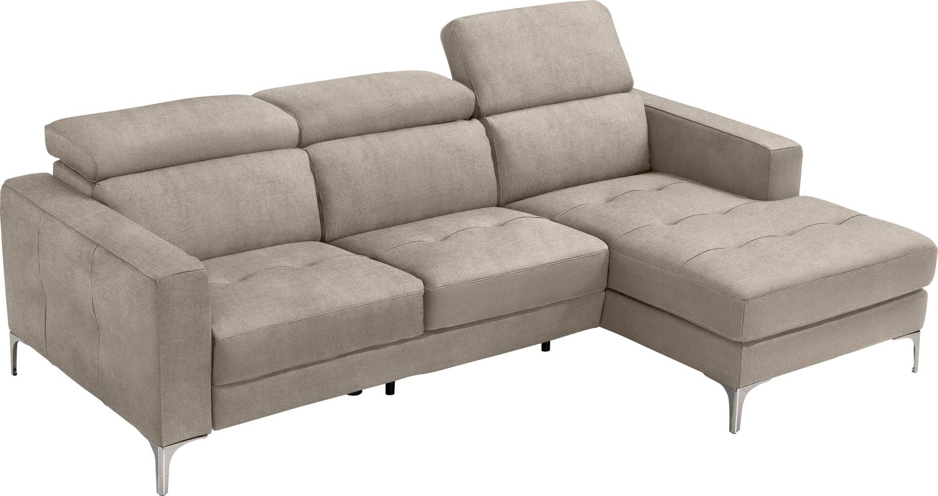 Egoitaliano Ecksofa »Matt, erstklassiger Sitzkomfort, aufwendige Detailverarbeitung, L-Form«, mit verstellbaren Kopfteilen zum Relaxen Egoitaliano Ecksofa »Matt, erstklassiger Sitzkomfort, aufwendige Detailverarbeitung, L-Form«, mit verstellbaren Kopfteilen zum Relaxen von Egoitaliano