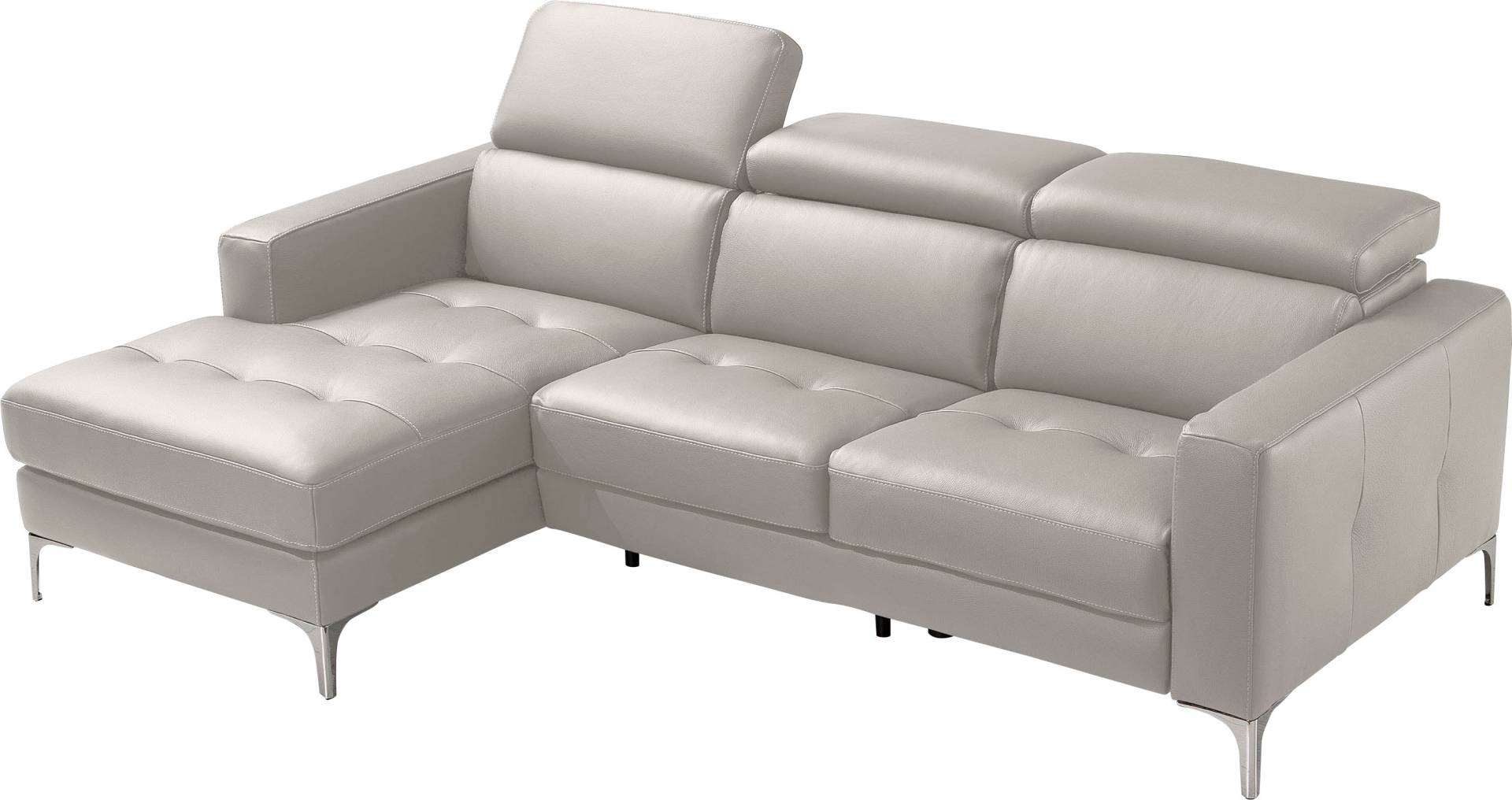 Egoitaliano Ecksofa »Matt, erstklassiger Sitzkomfort, aufwendige Detailverarbeitung, L-Form«, mit verstellbaren Kopfteilen zum Relaxen Egoitaliano Ecksofa »Matt, erstklassiger Sitzkomfort, aufwendige Detailverarbeitung, L-Form«, mit verstellbaren Kopfteilen zum Relaxen von Egoitaliano
